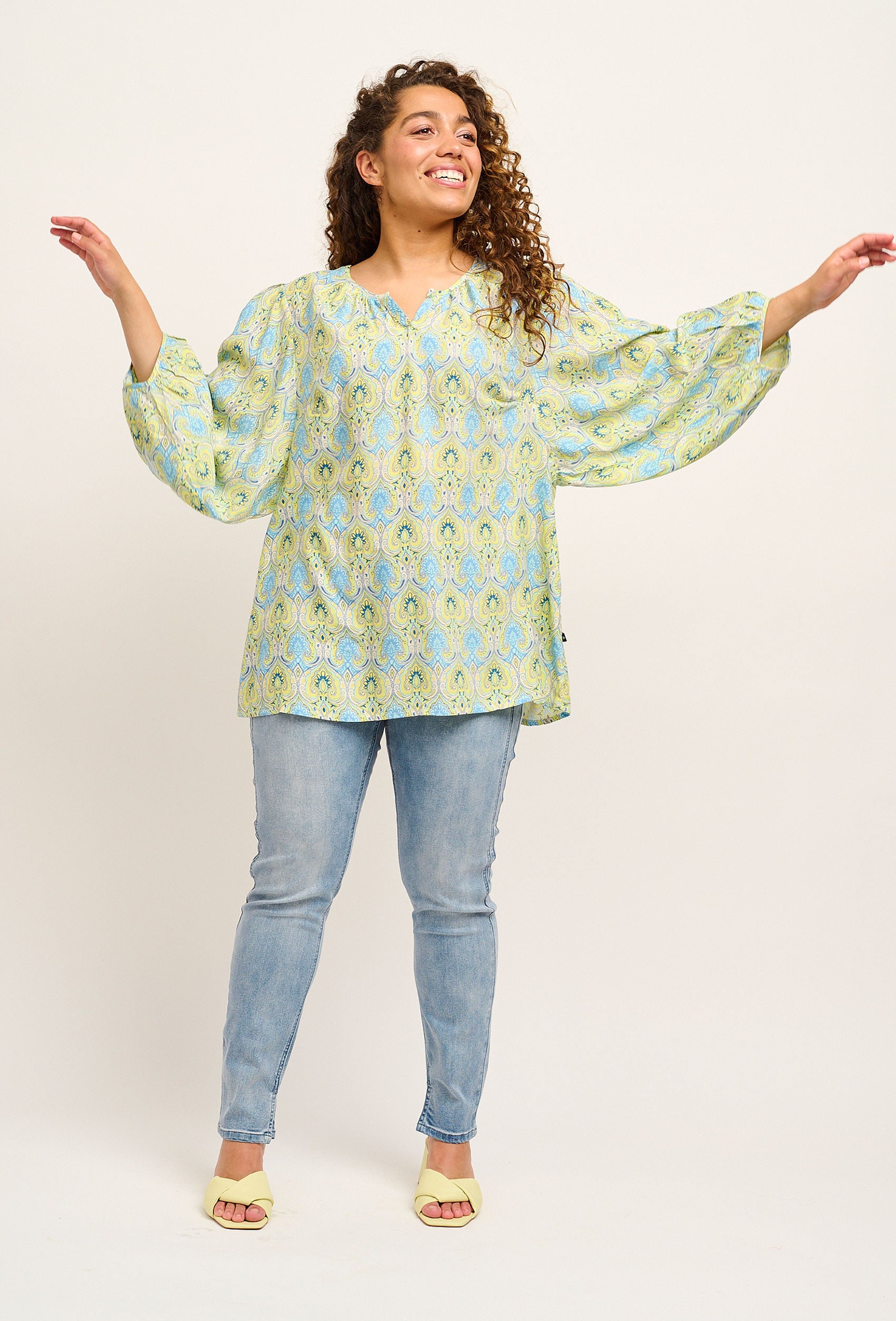 Adia ADSelene Bluser 5632 Mint Bay