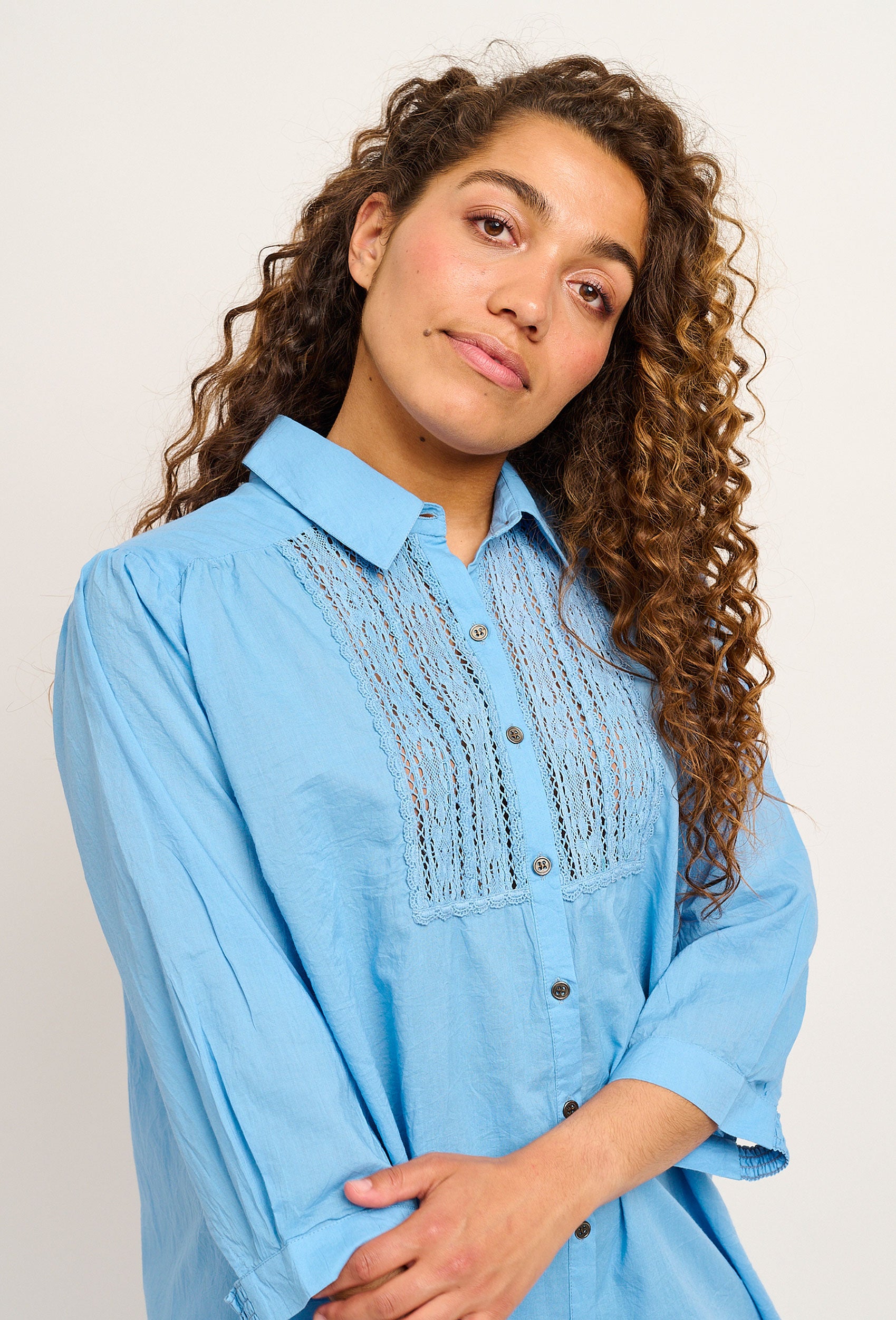 Adia ADSella Skjortebluser 4699 Aura Blue
