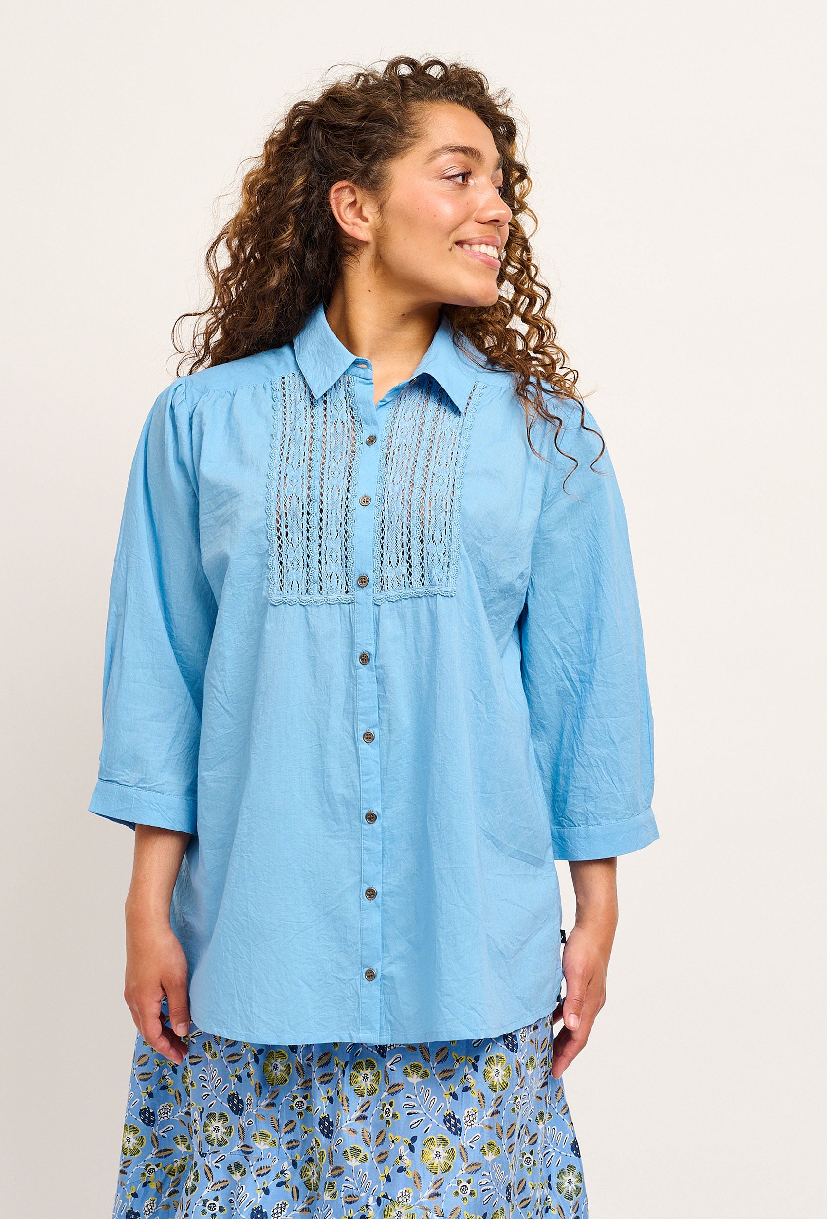 Adia ADSella Skjortebluser 4699 Aura Blue