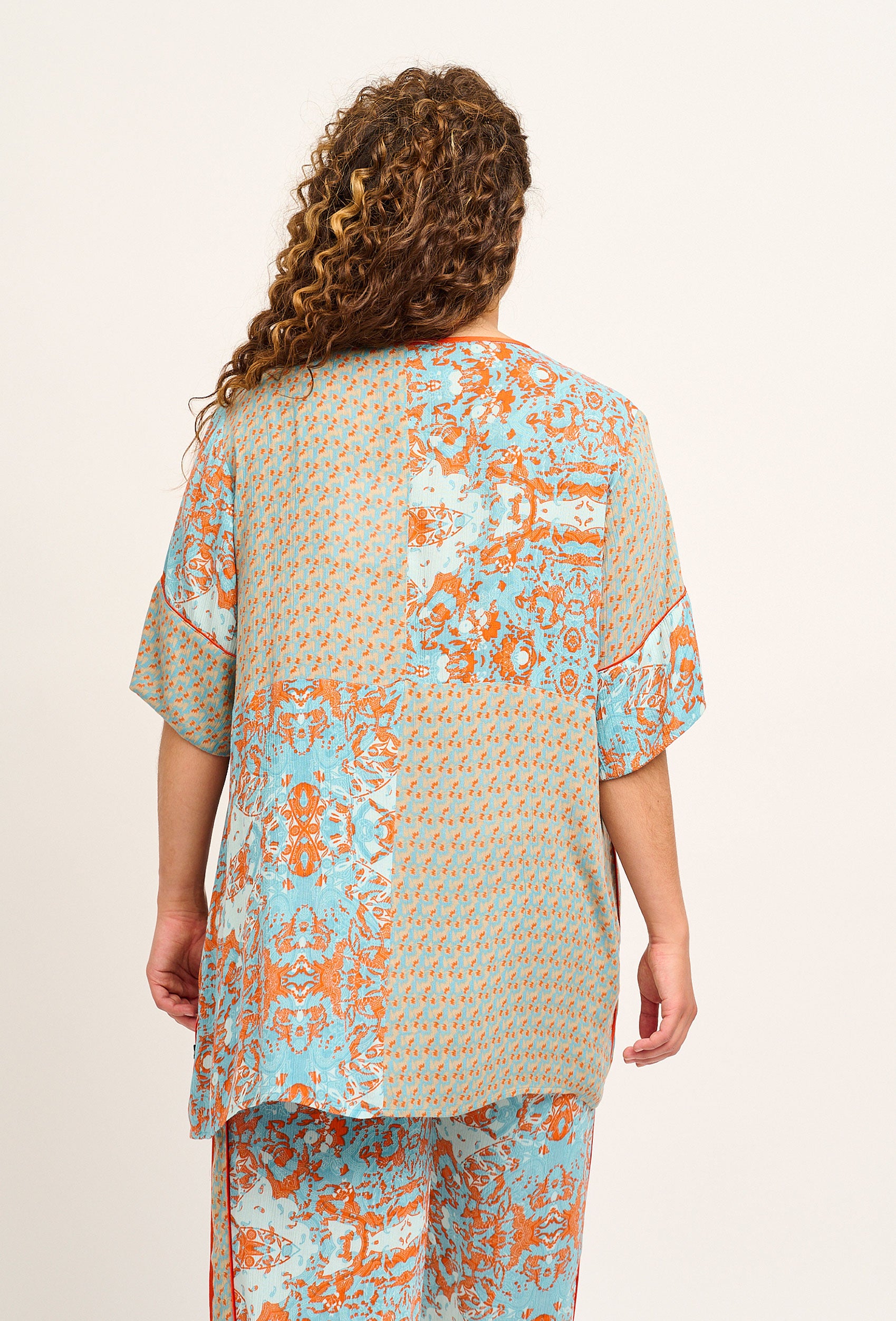 Adia ADSheila Bluser 4724 Dolphin Blue