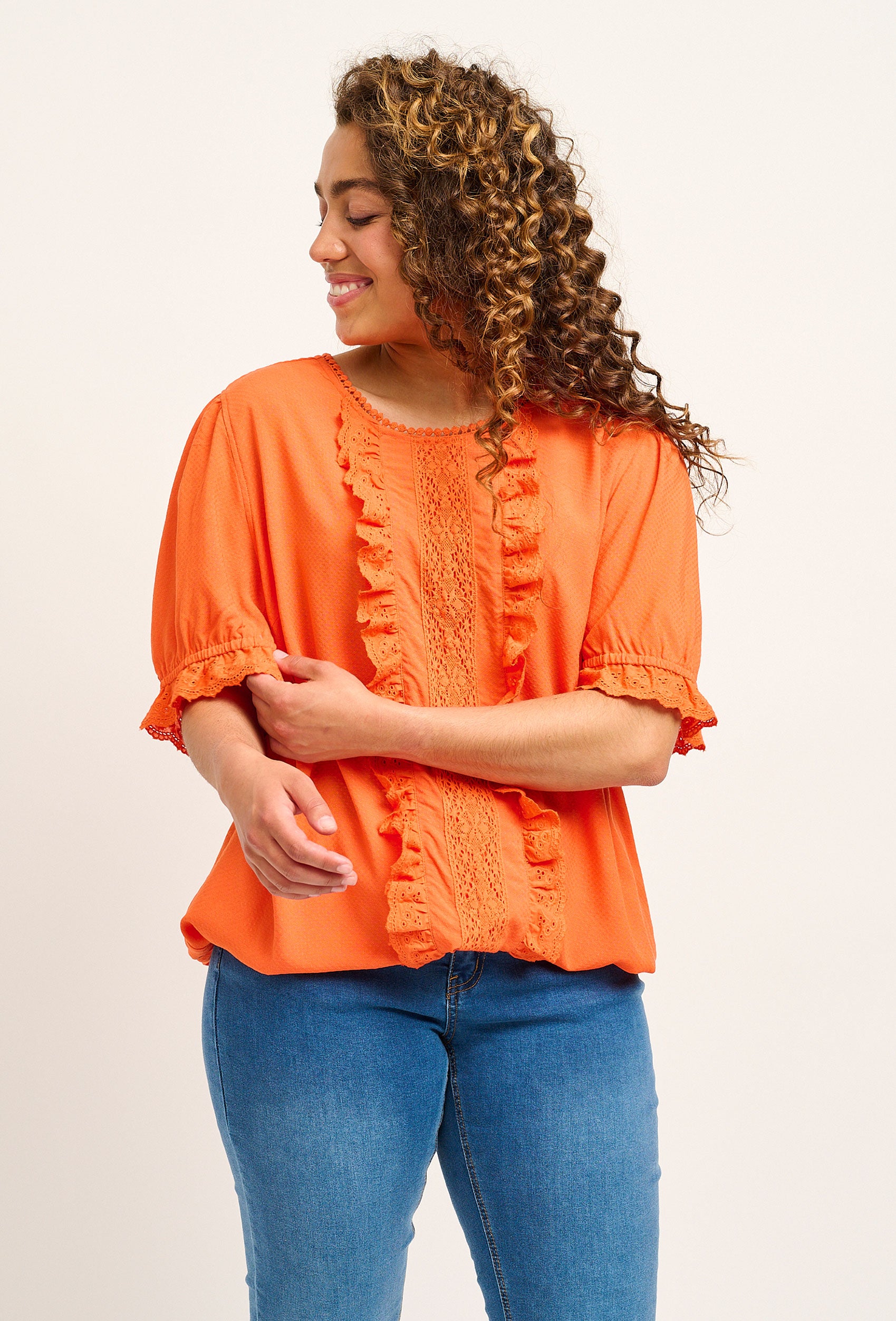 Adia ADSidsel Bluser 2554 Sprizz Orange