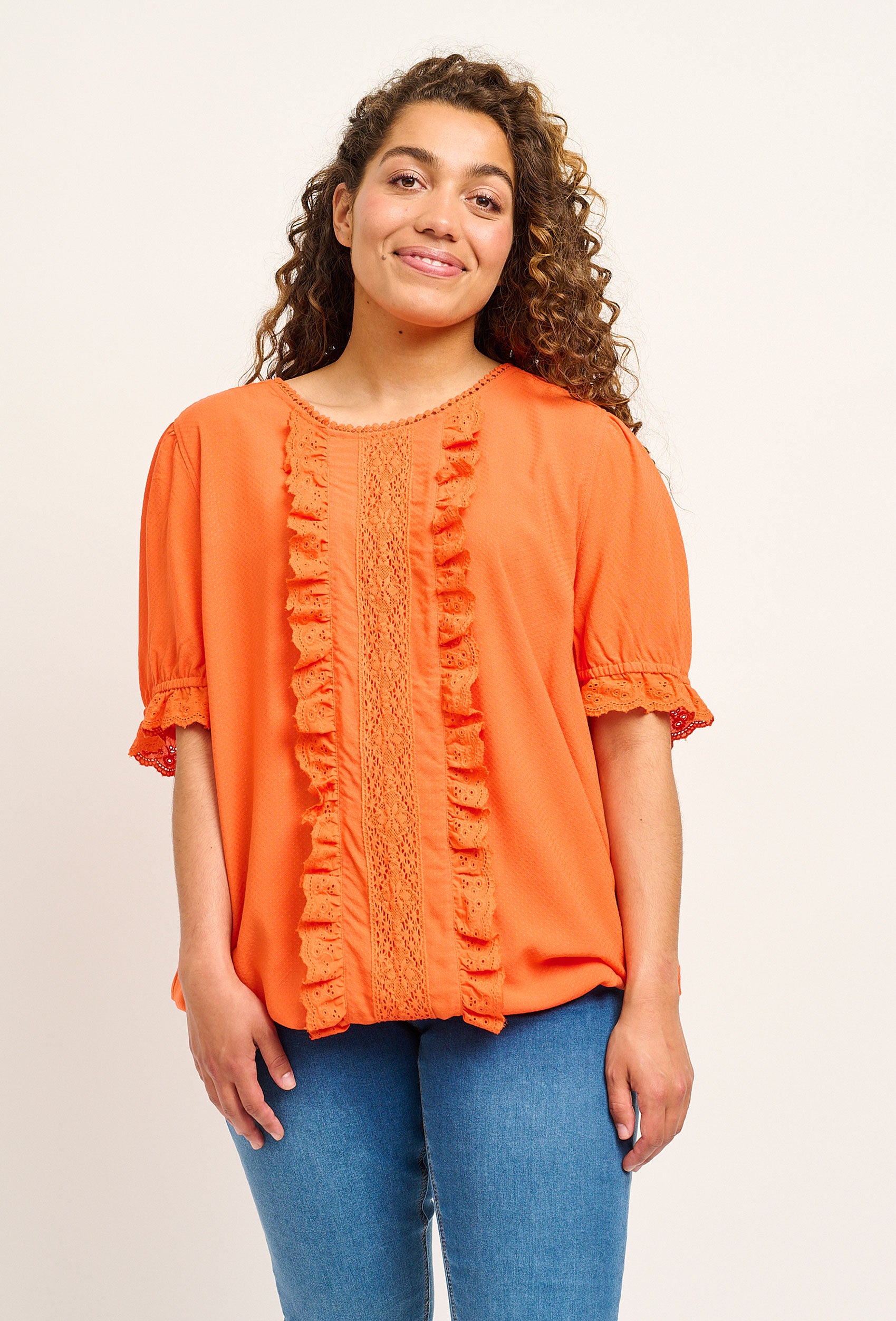 Adia ADSidsel Bluser 2554 Sprizz Orange