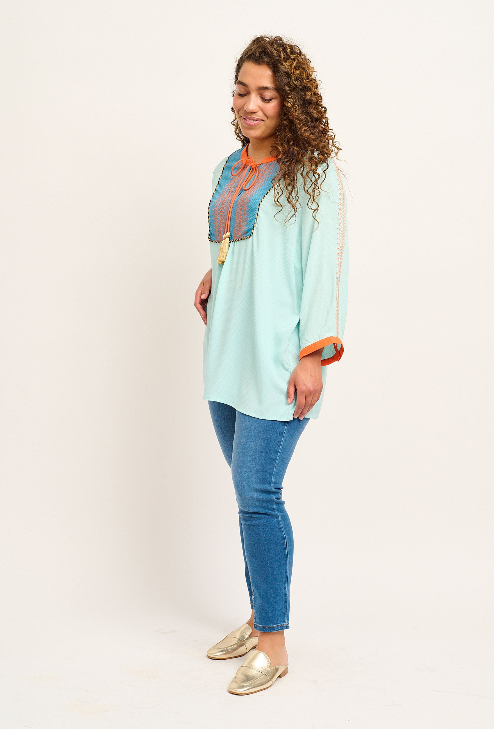 Adia ADSif Bluser 4723 Aquatic Blue
