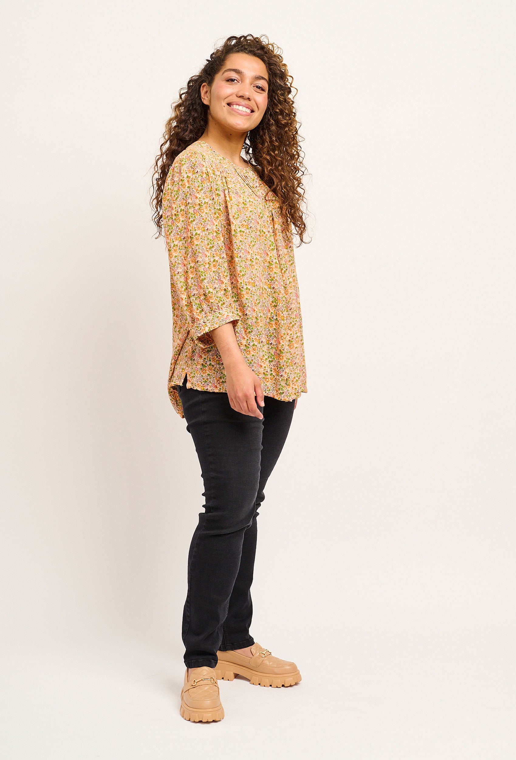 Adia ADSimone Bluser 2553 Spring Apricot