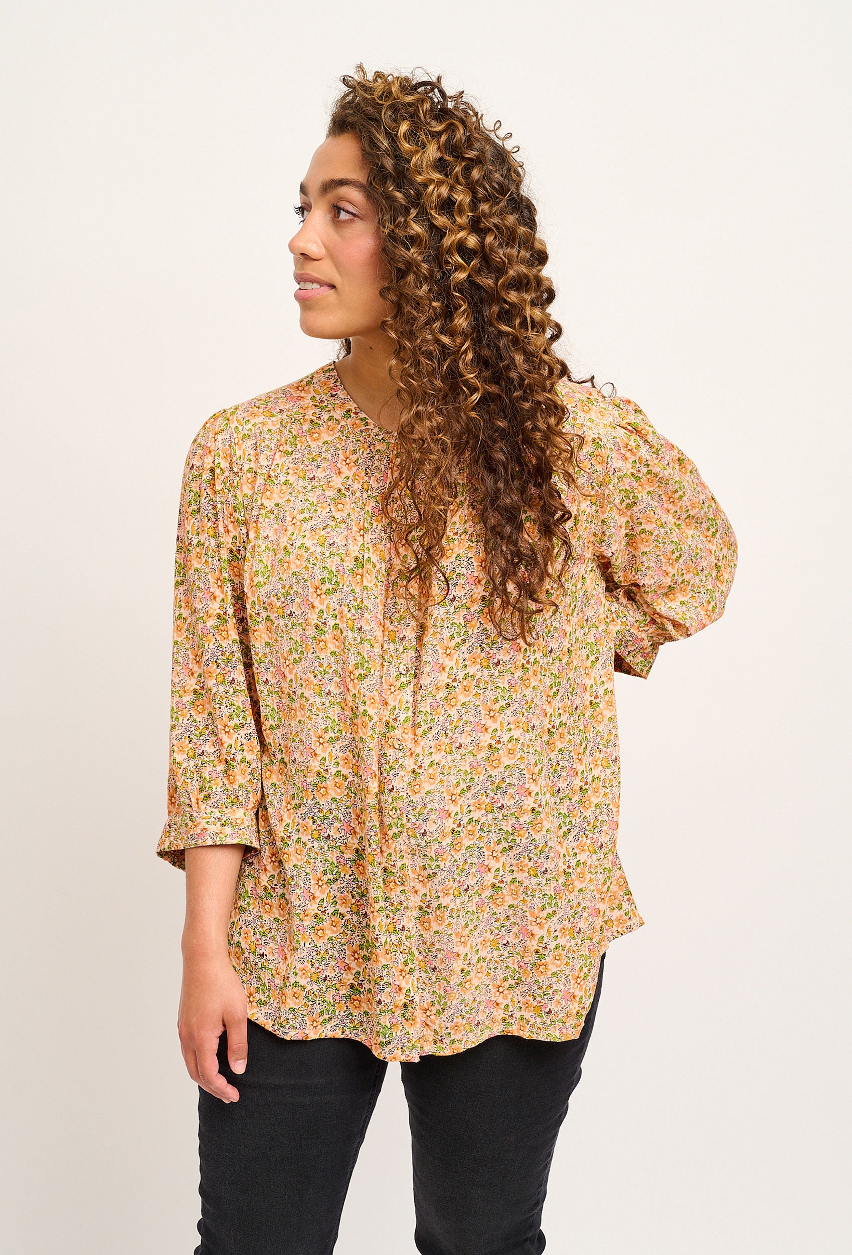 Adia ADSimone Bluser 2553 Spring Apricot