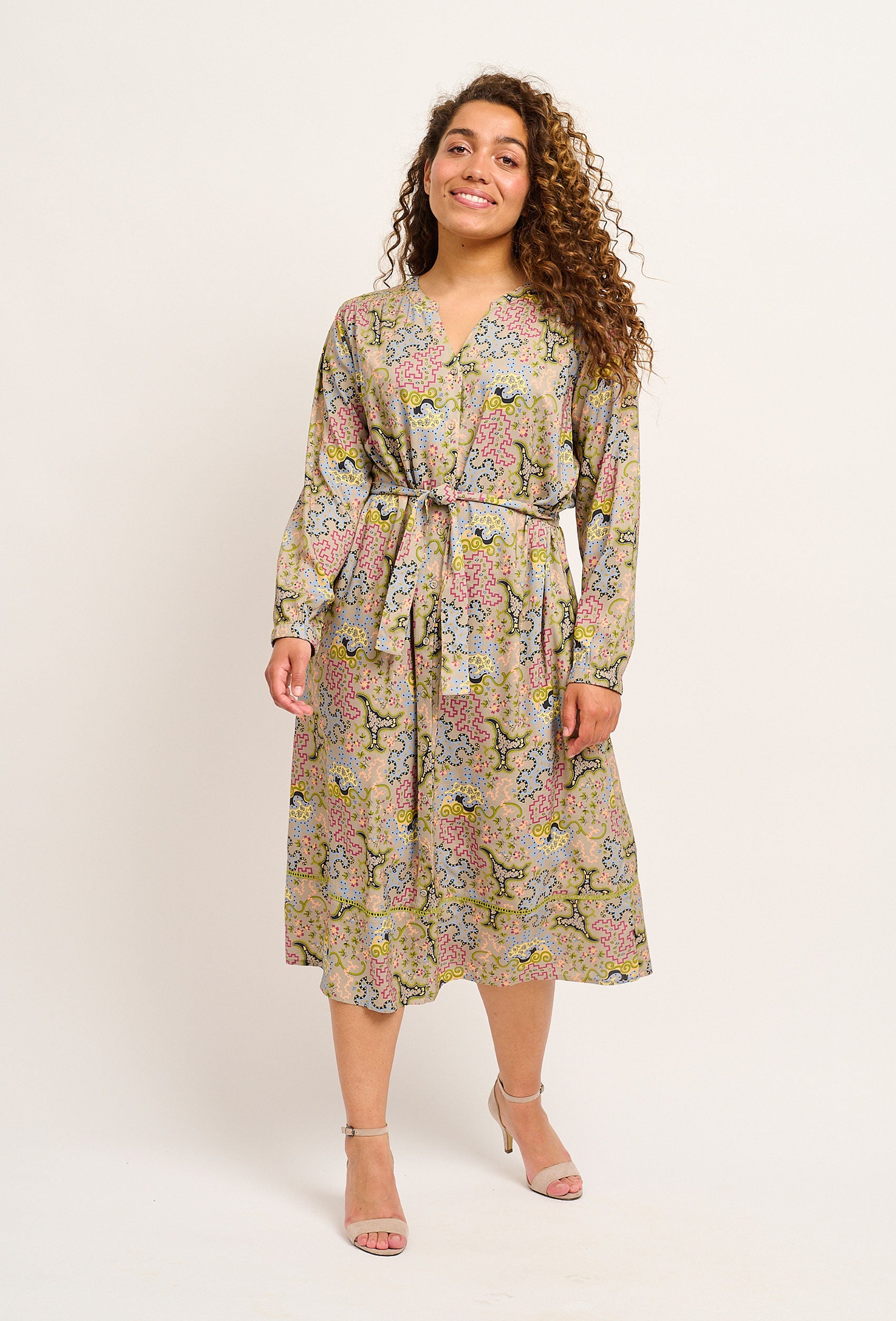 Adia ADSteffi Kjoler 5633 Spinach Green