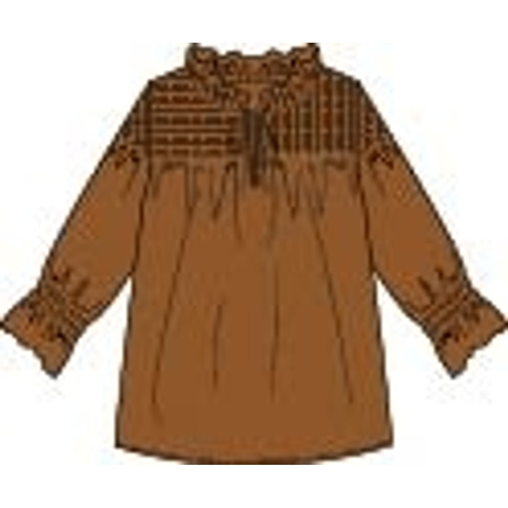Adia ADStenna Skjortebluser 1451 Mocca Brown