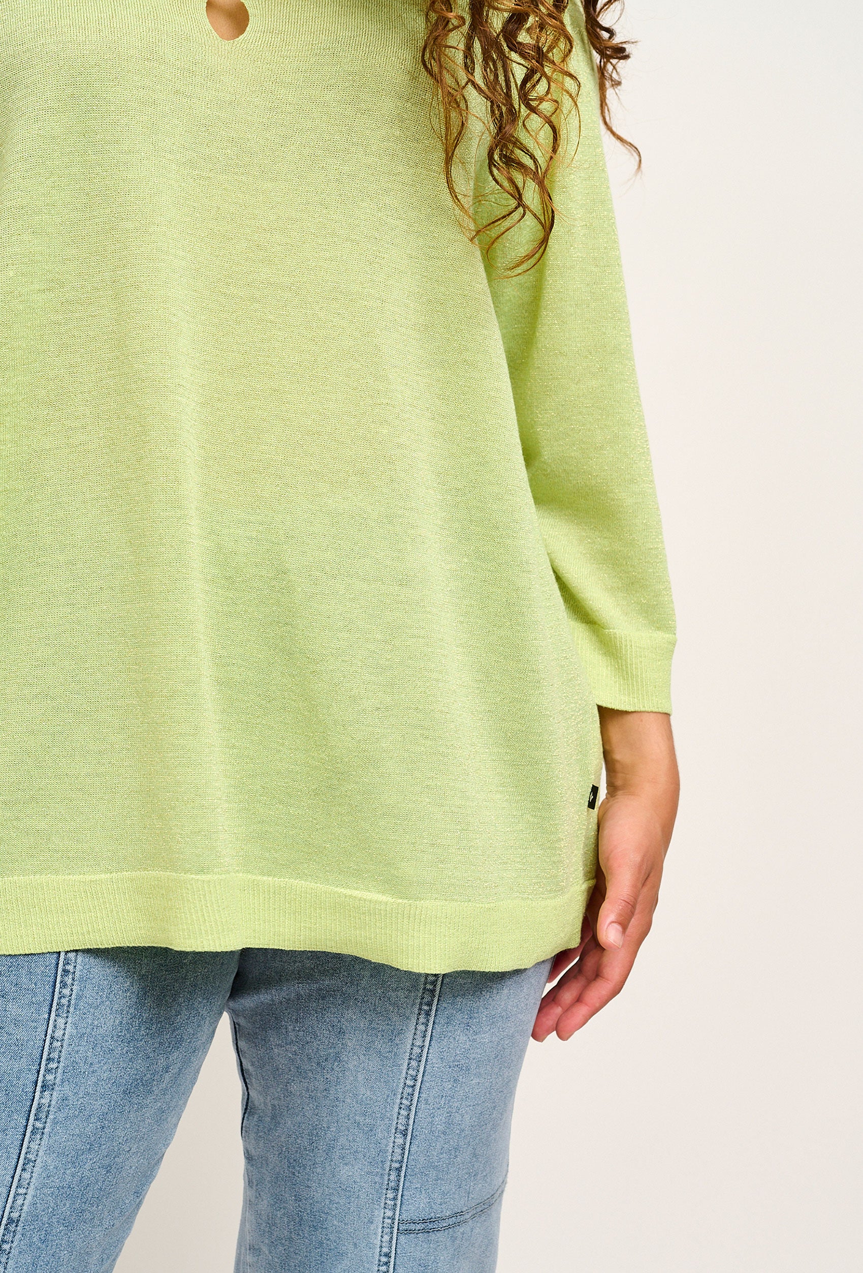 Adia ADSusan Knit Pullover 2052 Lemon Limelight