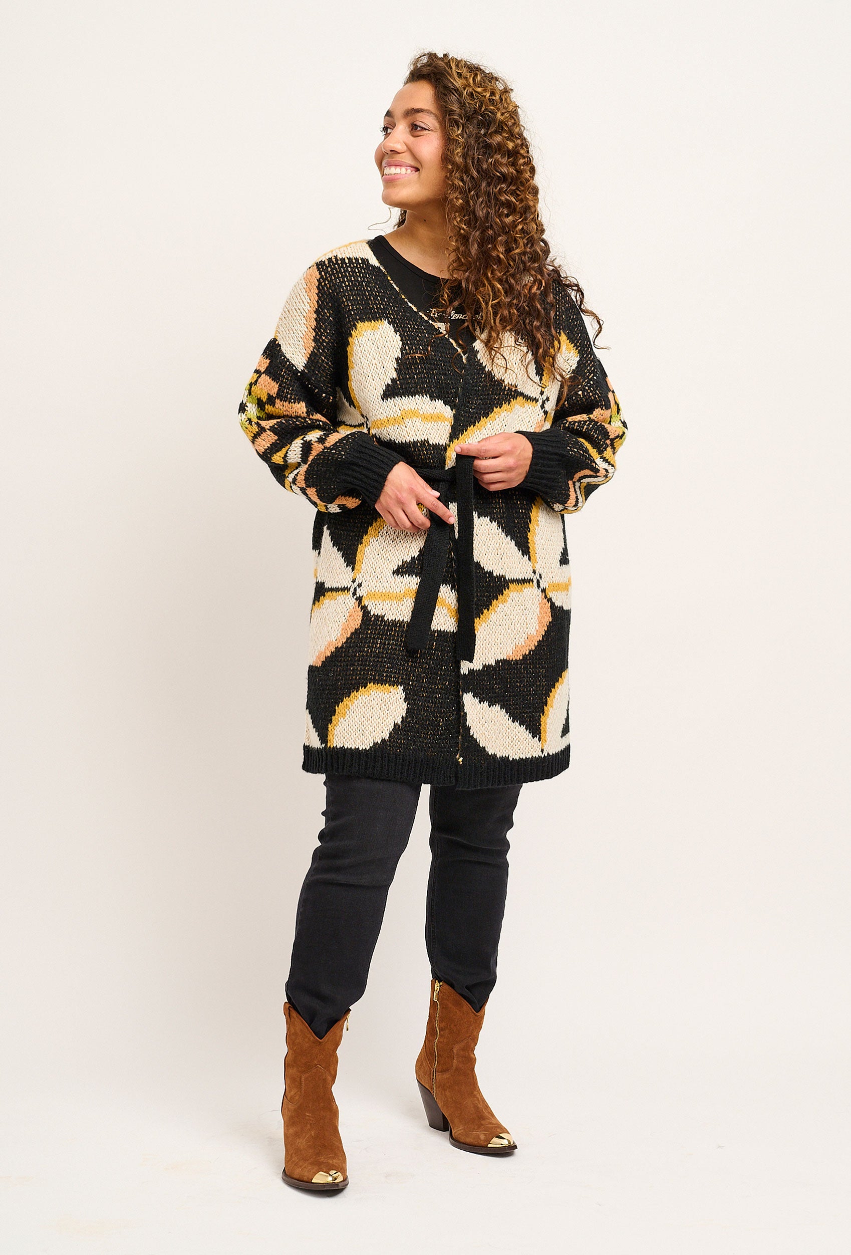 Adia ADSvetlana Knit Cardigan 9998 Black