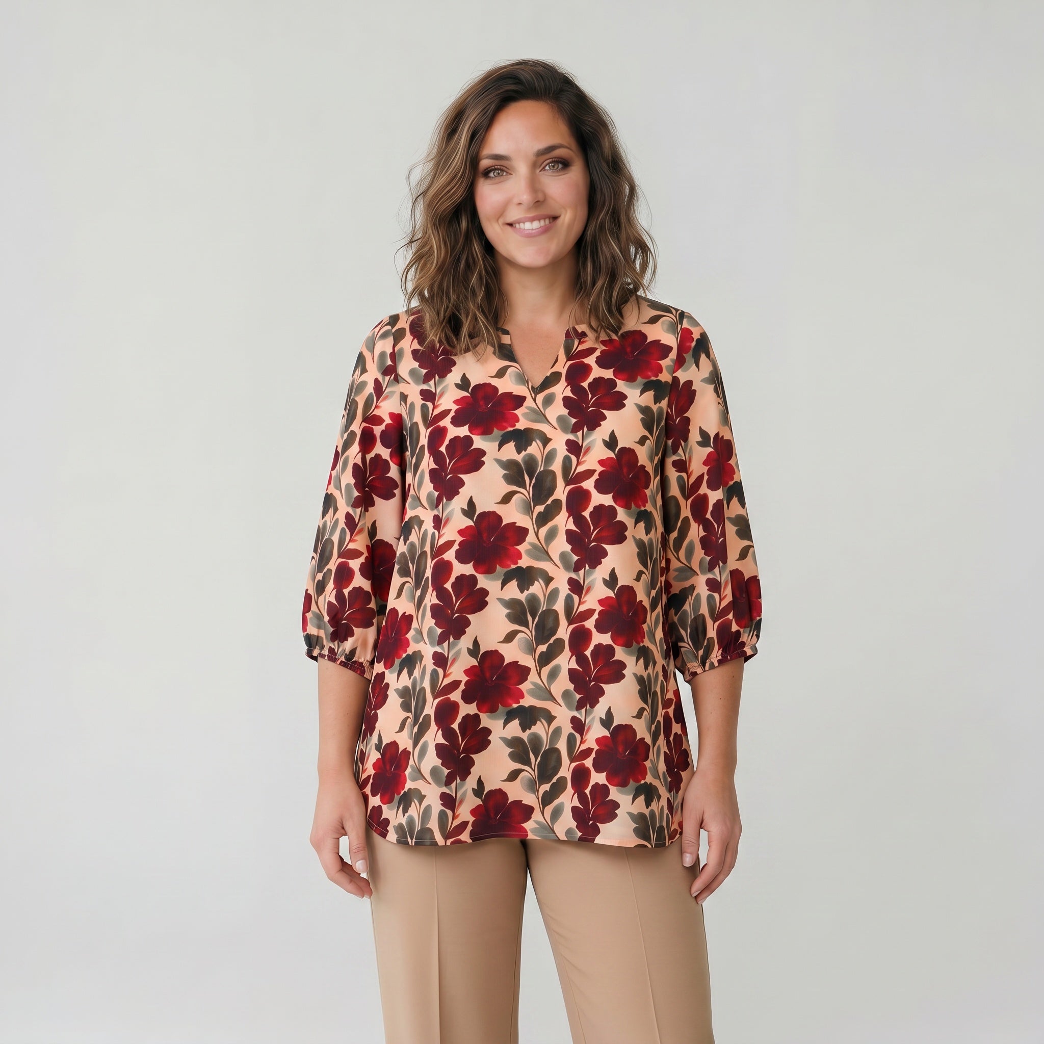 Adia ADTaja Tunikaer 2999 BORDEAUX RED