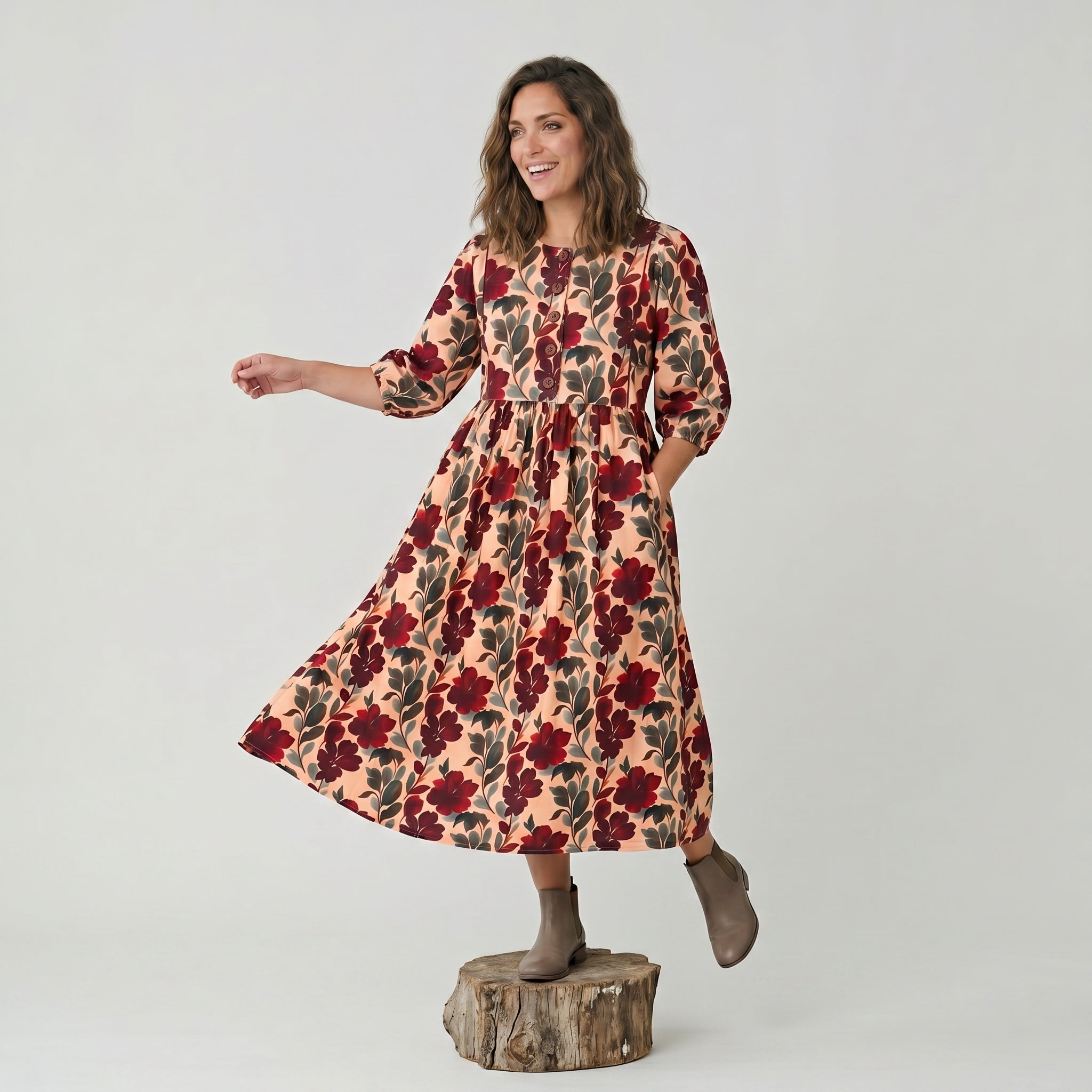 Adia ADTami Kjoler 2999 BORDEAUX RED