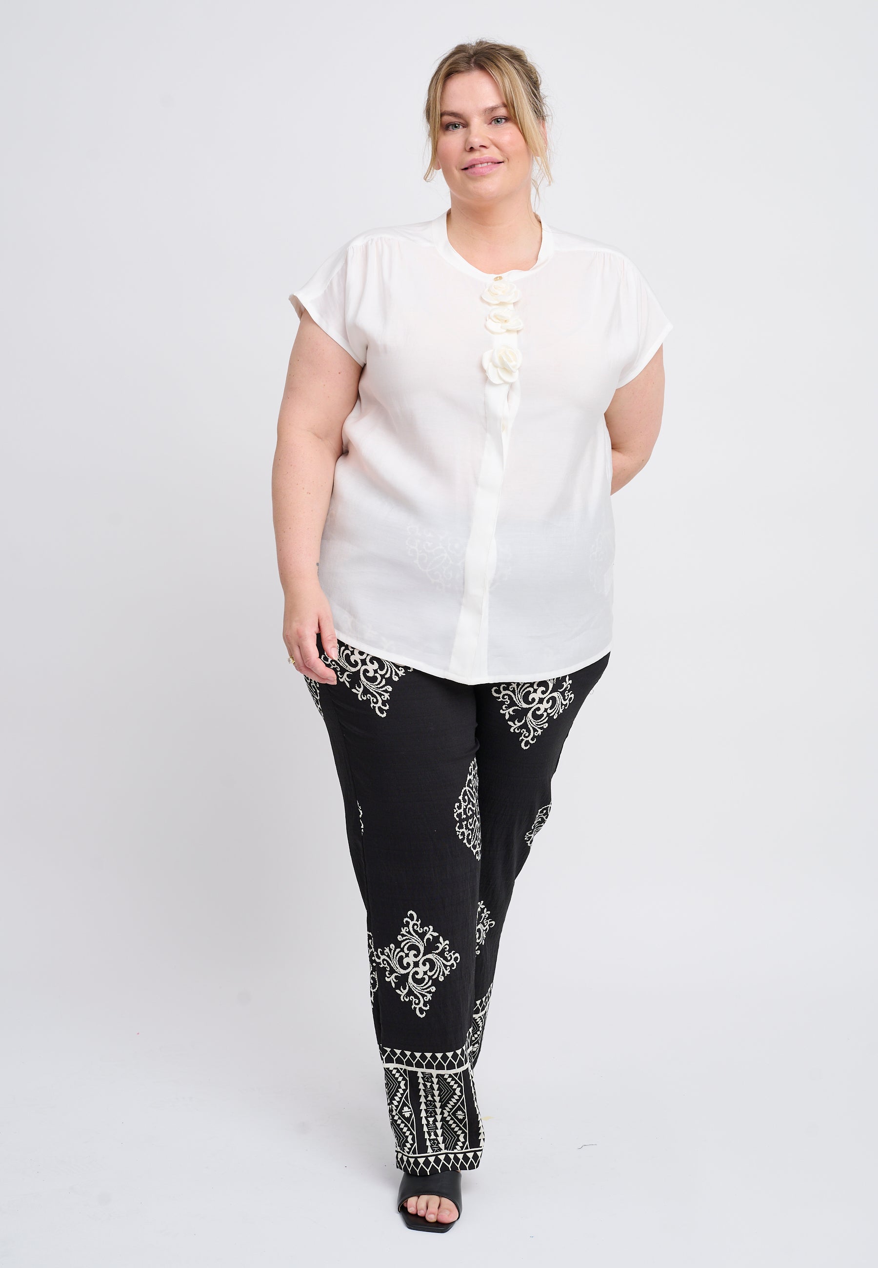 Adia ADThilde Bukser 9999 BLACK