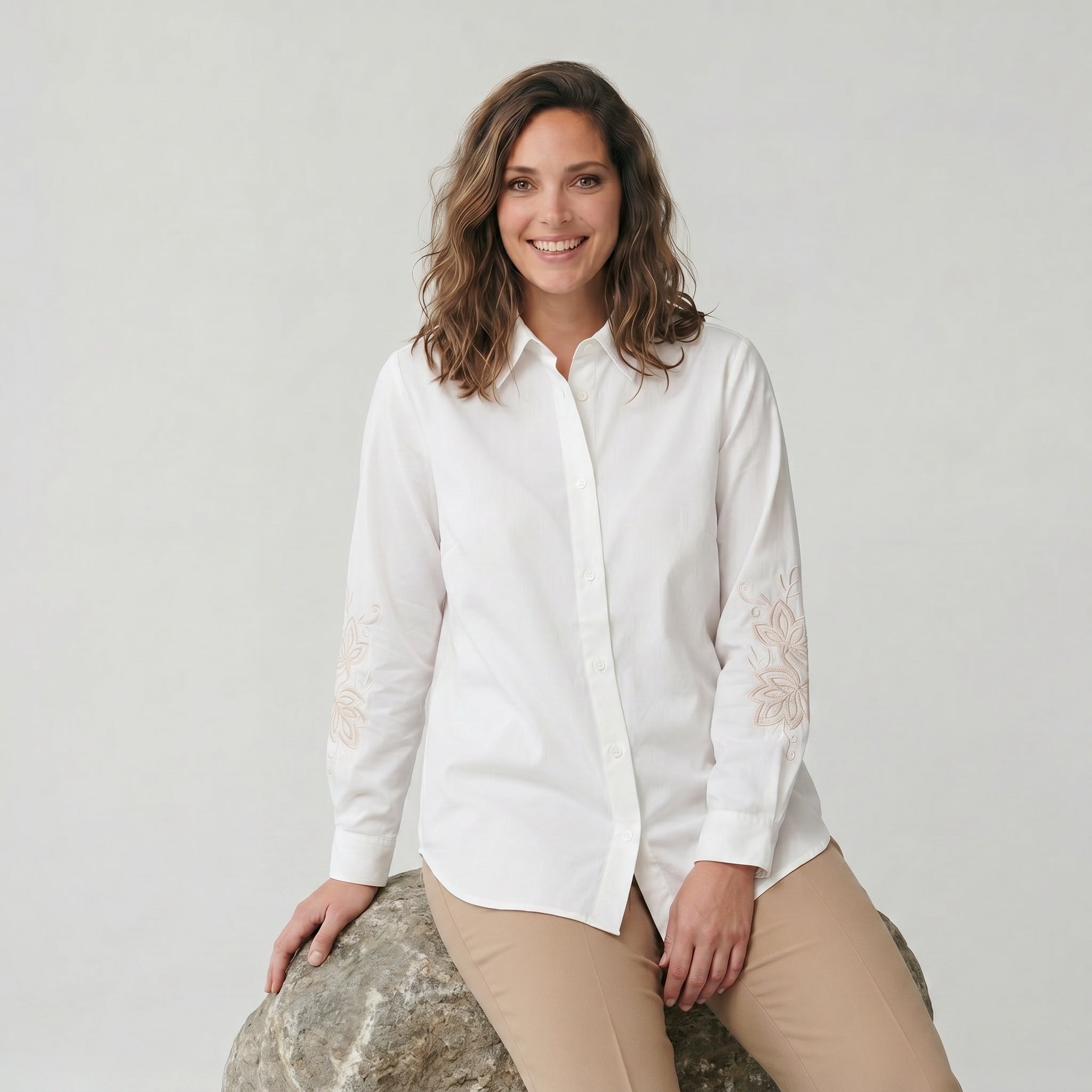 Adia ADTia Skjortebluser 1000 OFF WHITE