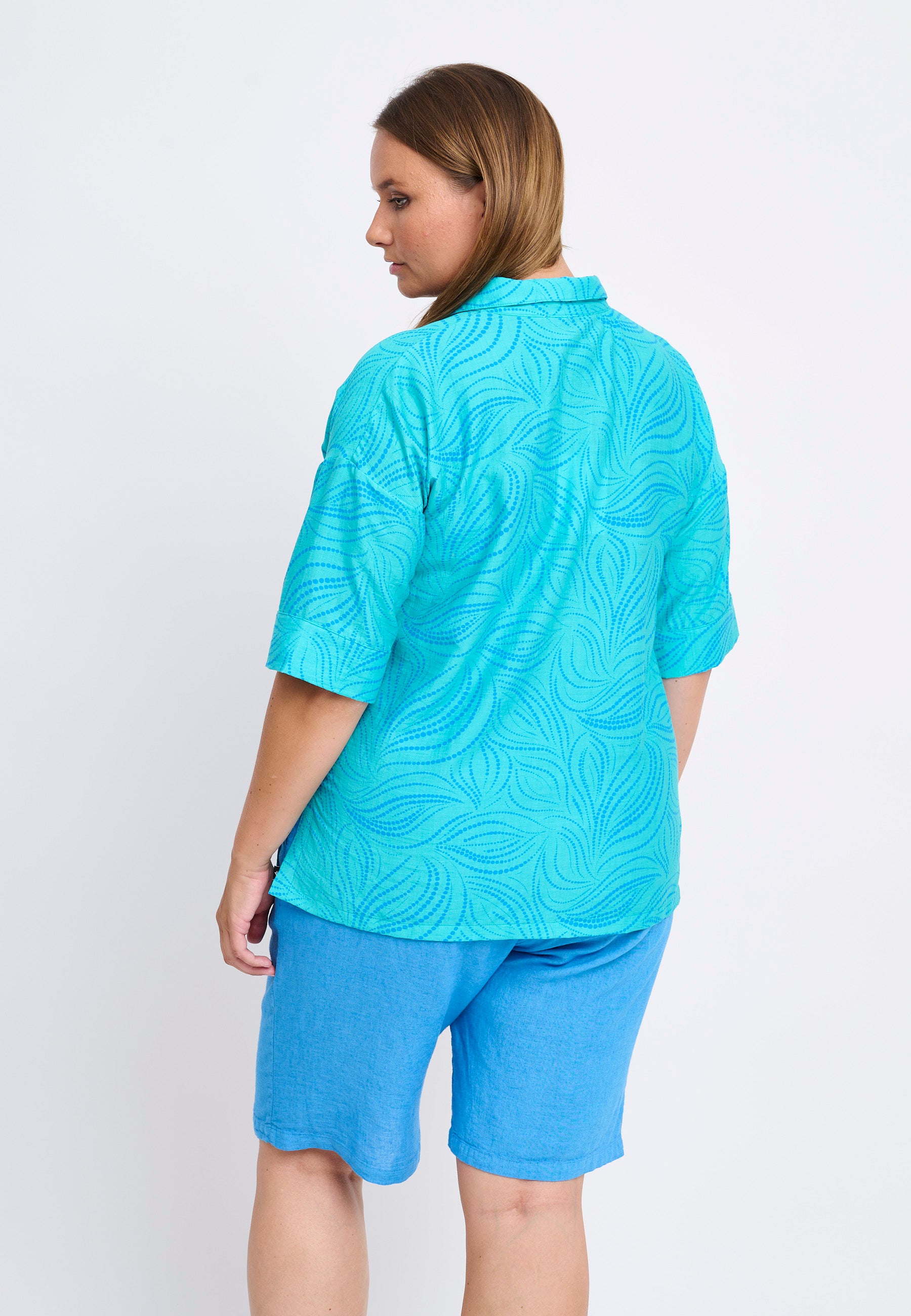 Adia ADTove Skjortebluser 5285 turquoise