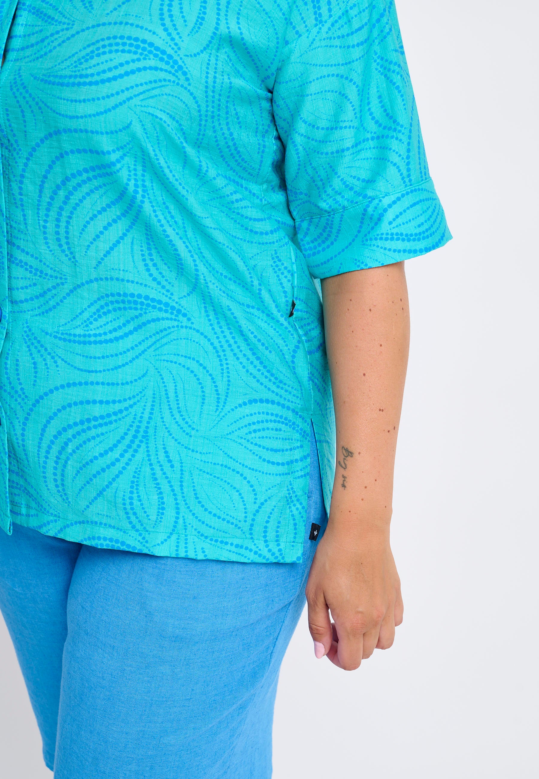 Adia ADTove Skjortebluser 5285 turquoise
