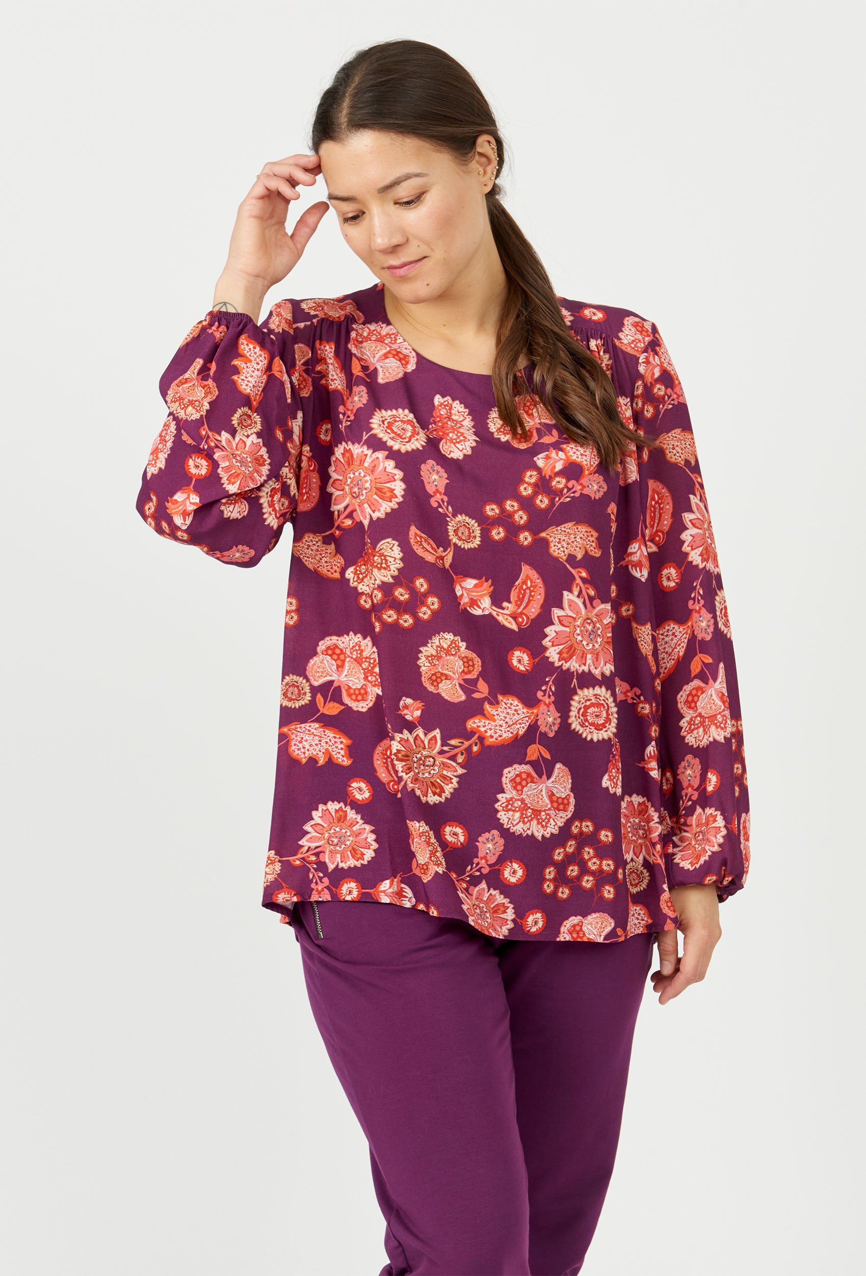 Aprico APAmericus Bluser 499 Dark Plum