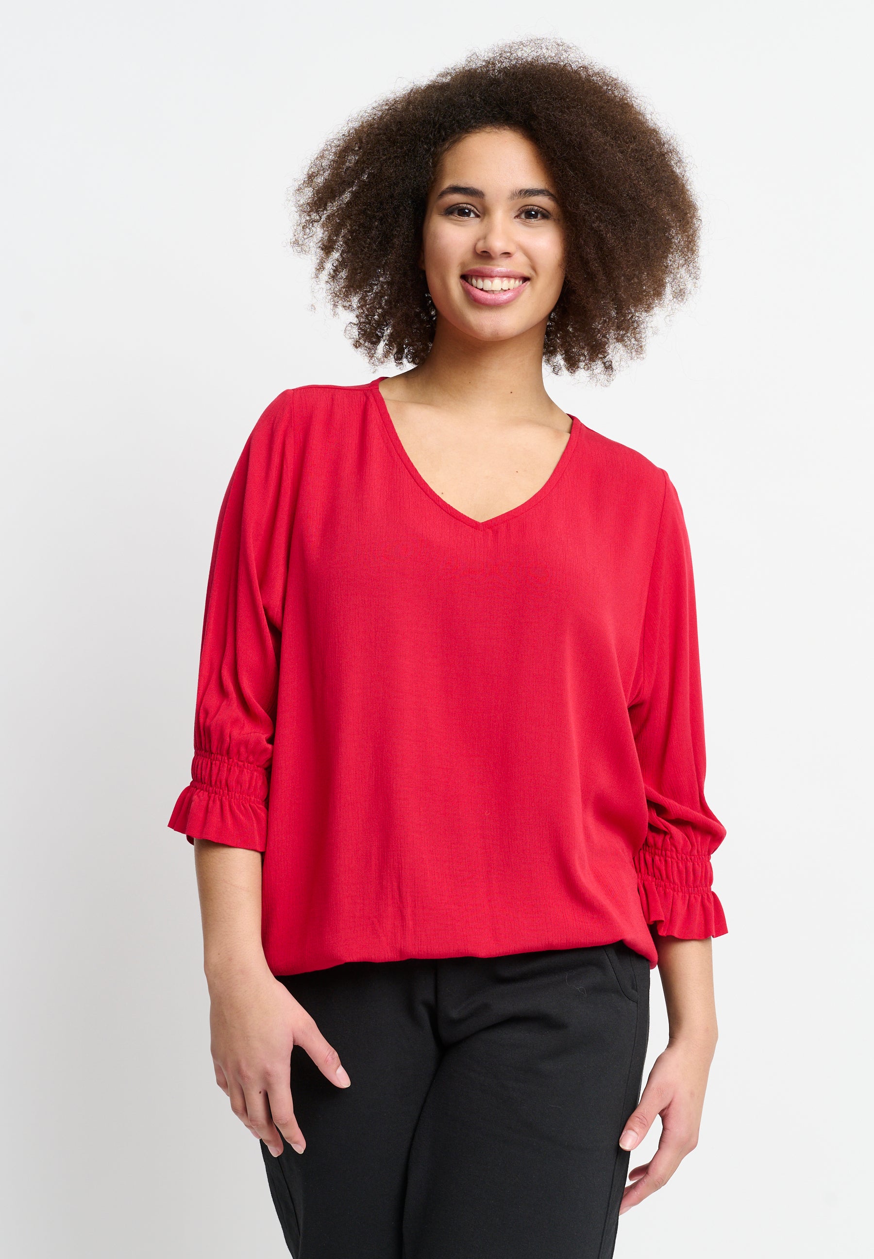 Aprico APIrvine Bluser 354 Warm Red