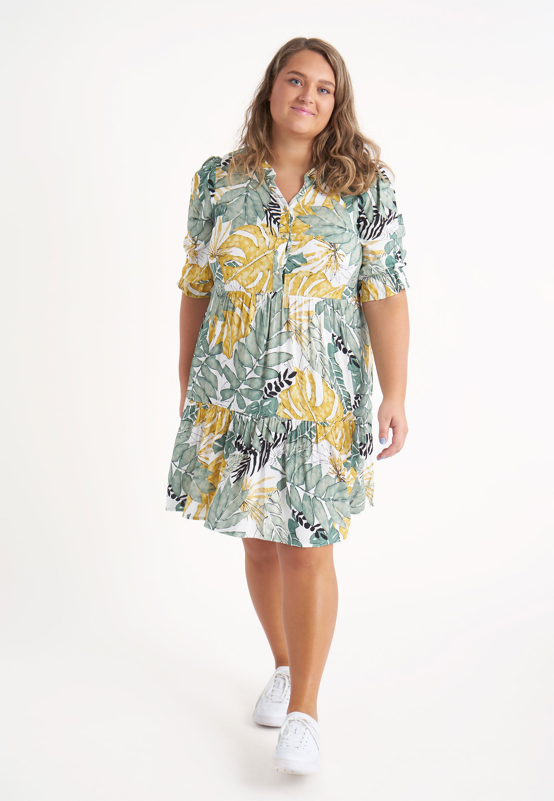 Aprico APTruro Kjoler 618 Dusty Green