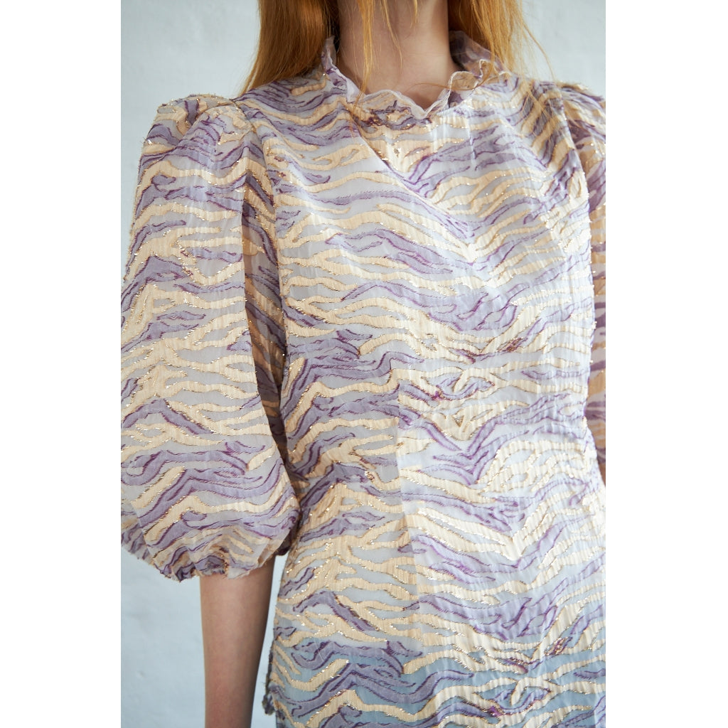 Stella Nova Addie blouse Skjorter og bluser Purple tiger