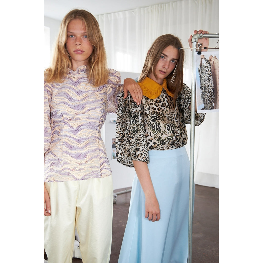 Stella Nova Addie blouse Skjorter og bluser Purple tiger