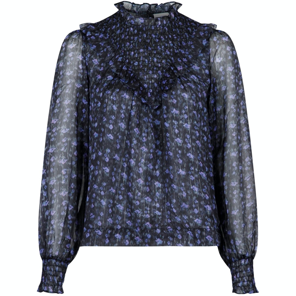 Neo Noir Adler garden dream blouse Skjorter og bluser Dusty purple