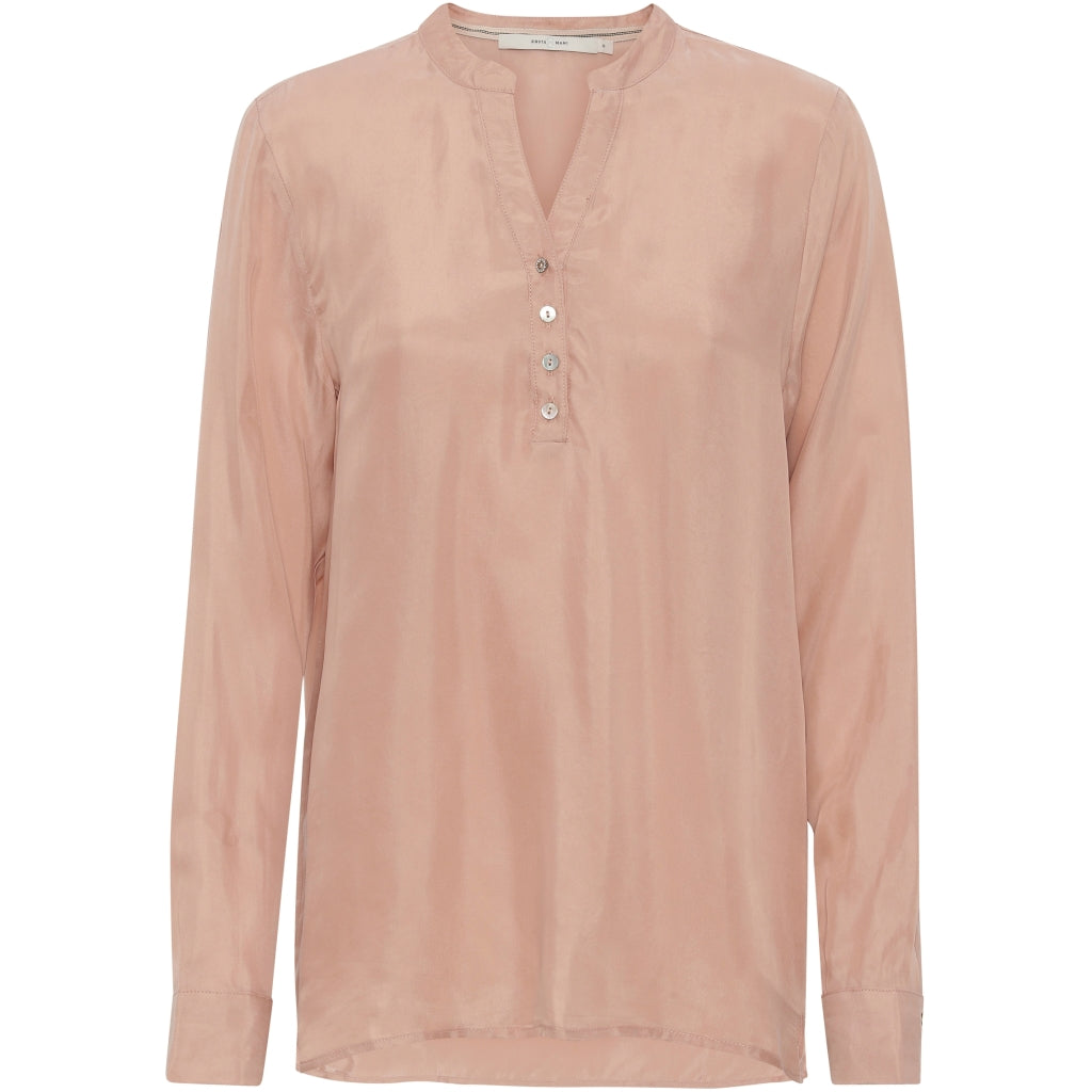Costamani Alexia solid shirt Skjorter og bluser Rosa