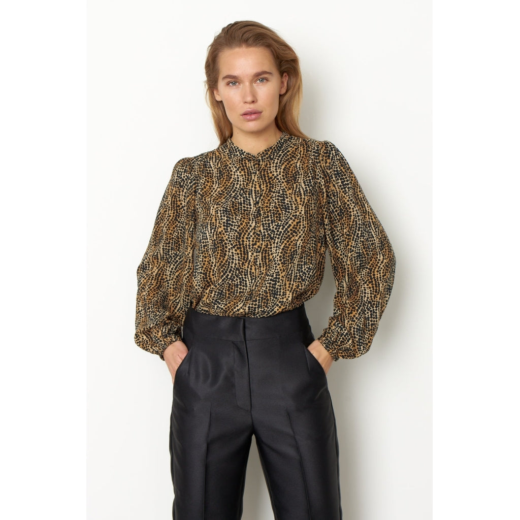 Second Female Ambre shirt Skjorter og bluser Black