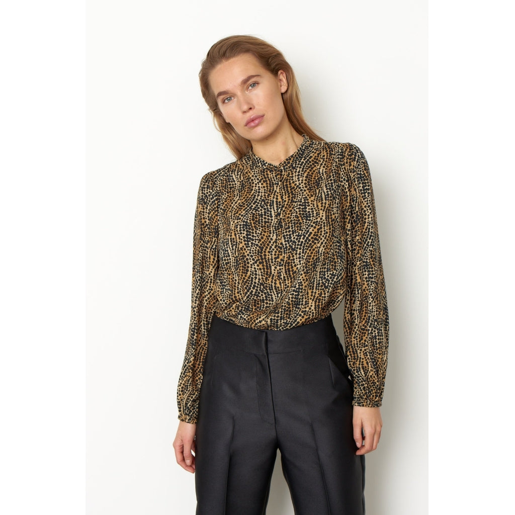 Second Female Ambre shirt Skjorter og bluser Black
