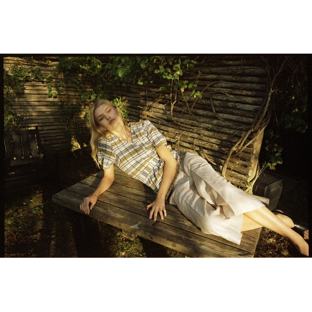 Second Female Ambrosia wrap blouse Skjorter og bluser Fog