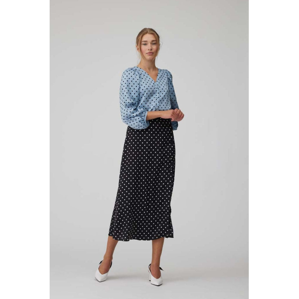 A-View Anja blouse Skjorter og bluser Light blue