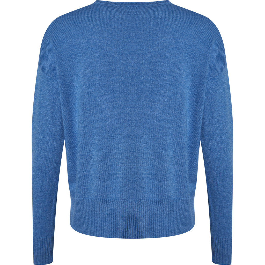 Lind Anna Knit Pullover 519311 Sea Blue