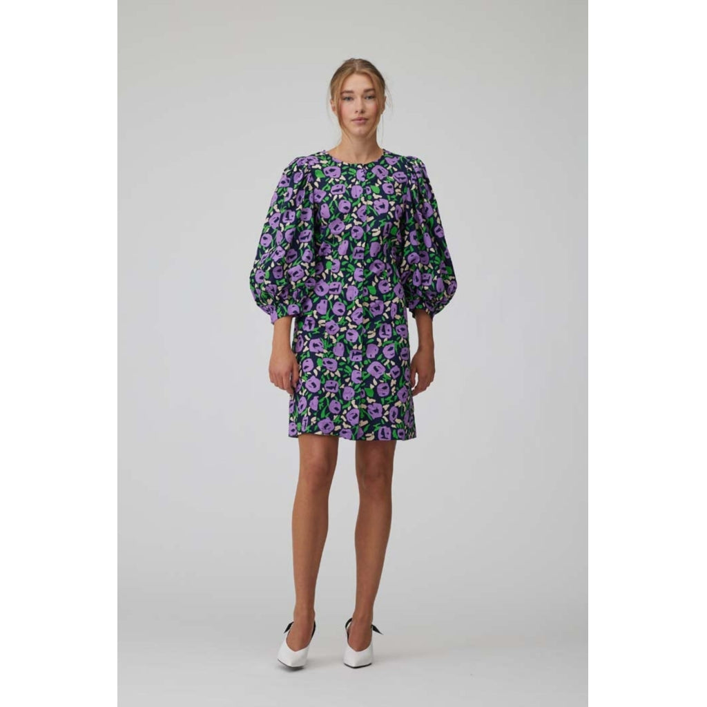A-View Anni dress Dress Blue-purple-green print