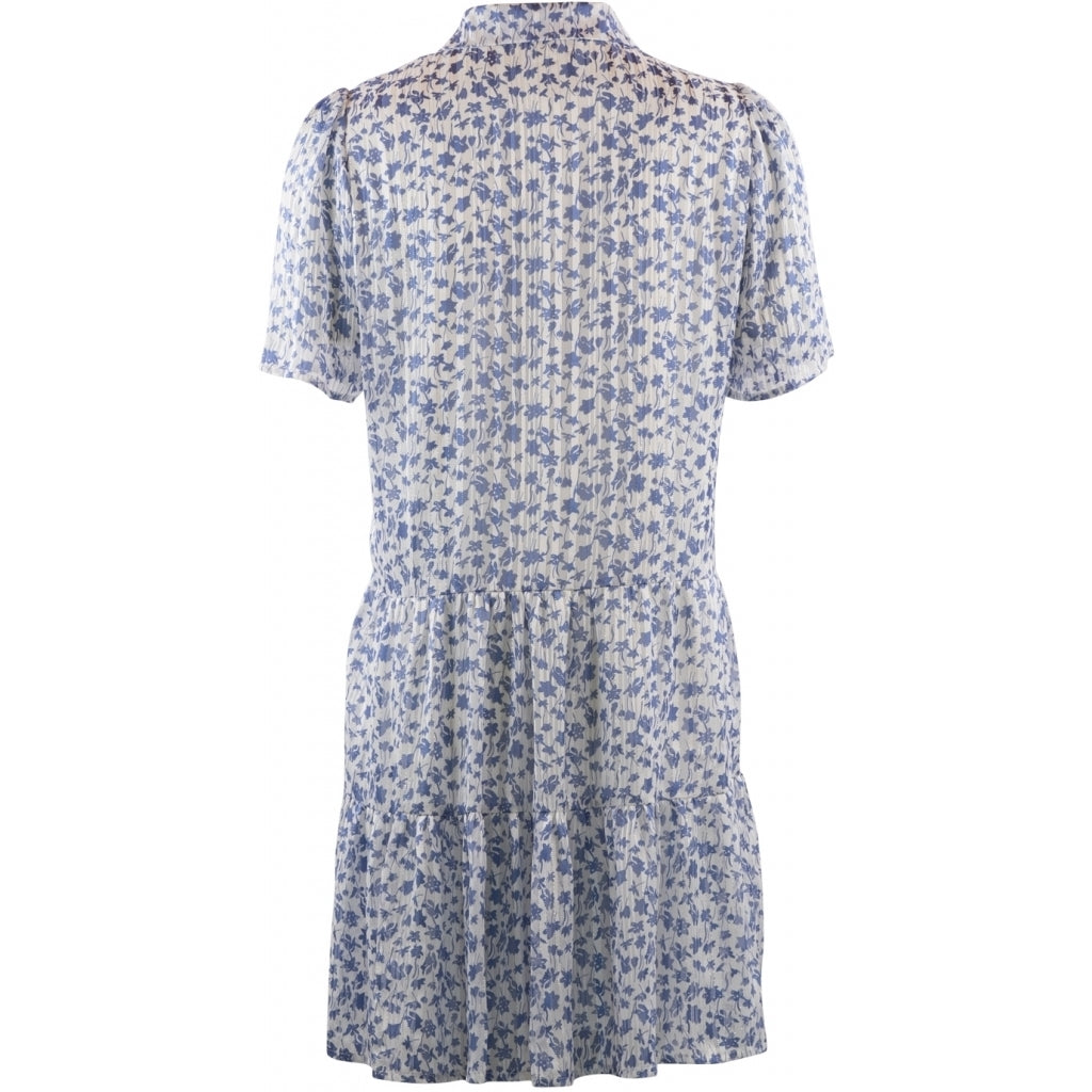 Continue Annika blue flower dress Dress Blue/white