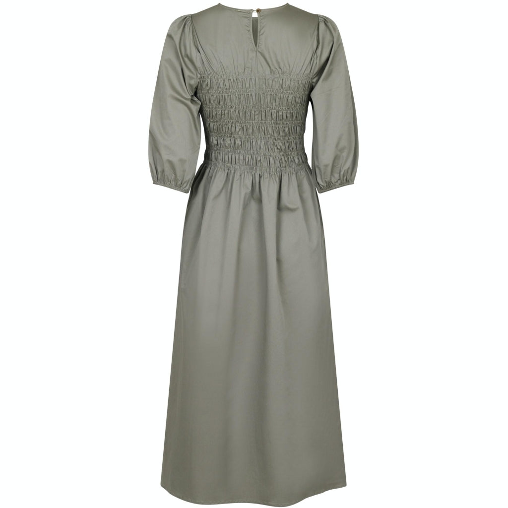 Neo Noir Aries solid dress Dress Dusty army