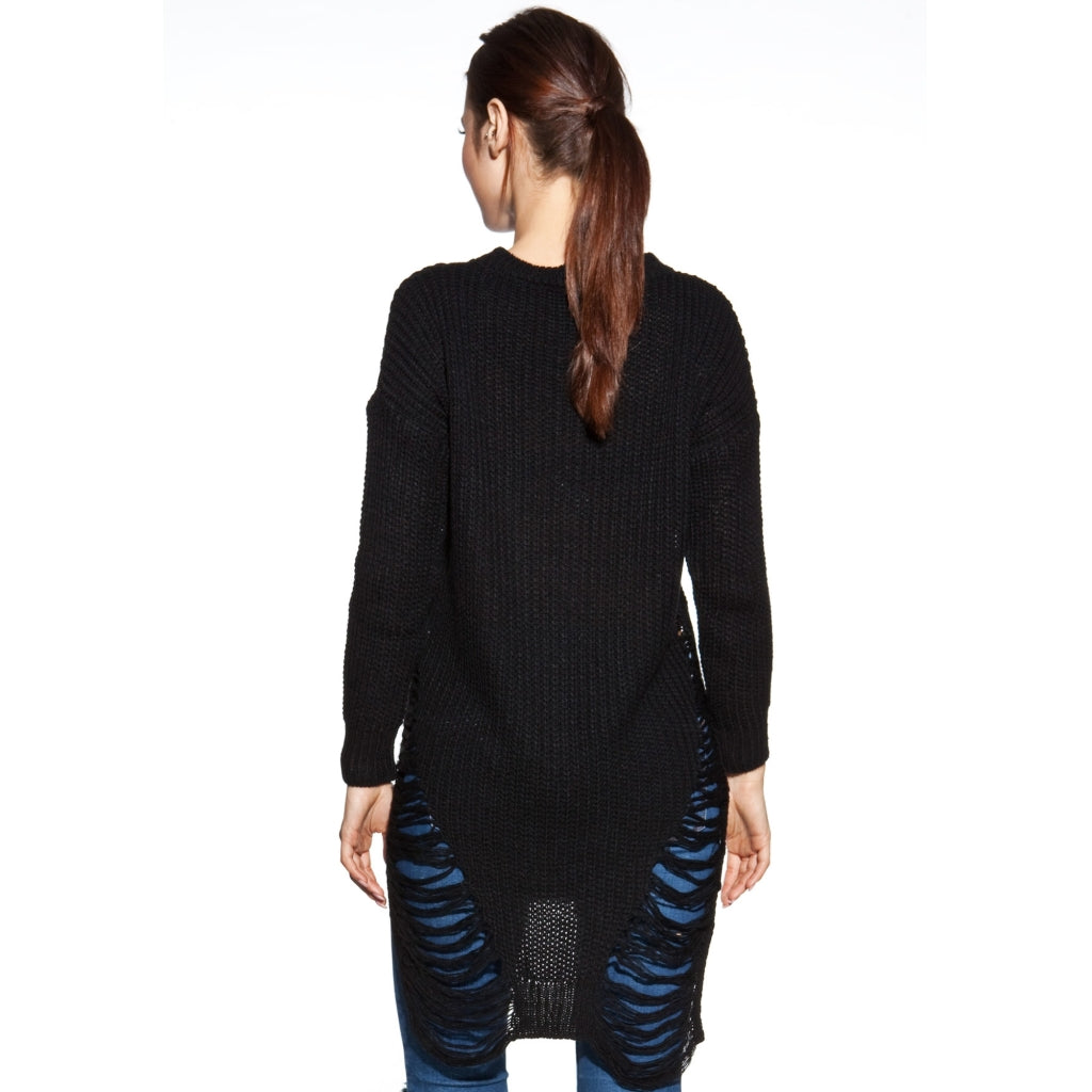 Cosmos Ava Sweater Knit Black