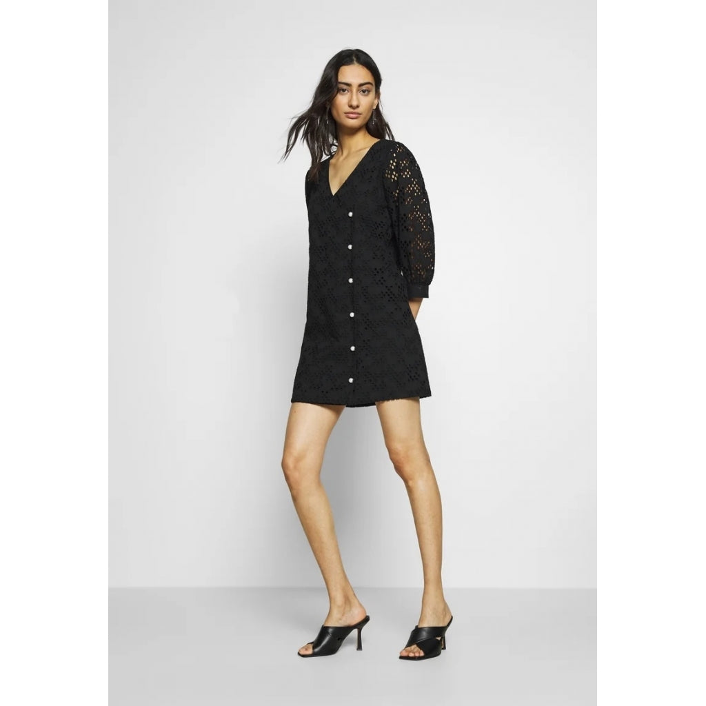 Just Female Avador wrap dress Dress Black