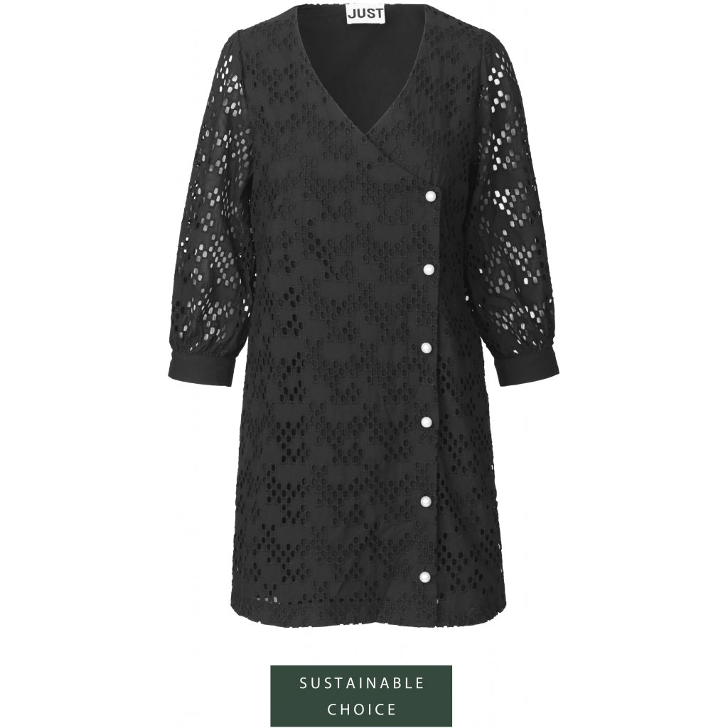 Just Female Avador wrap dress Dress Black