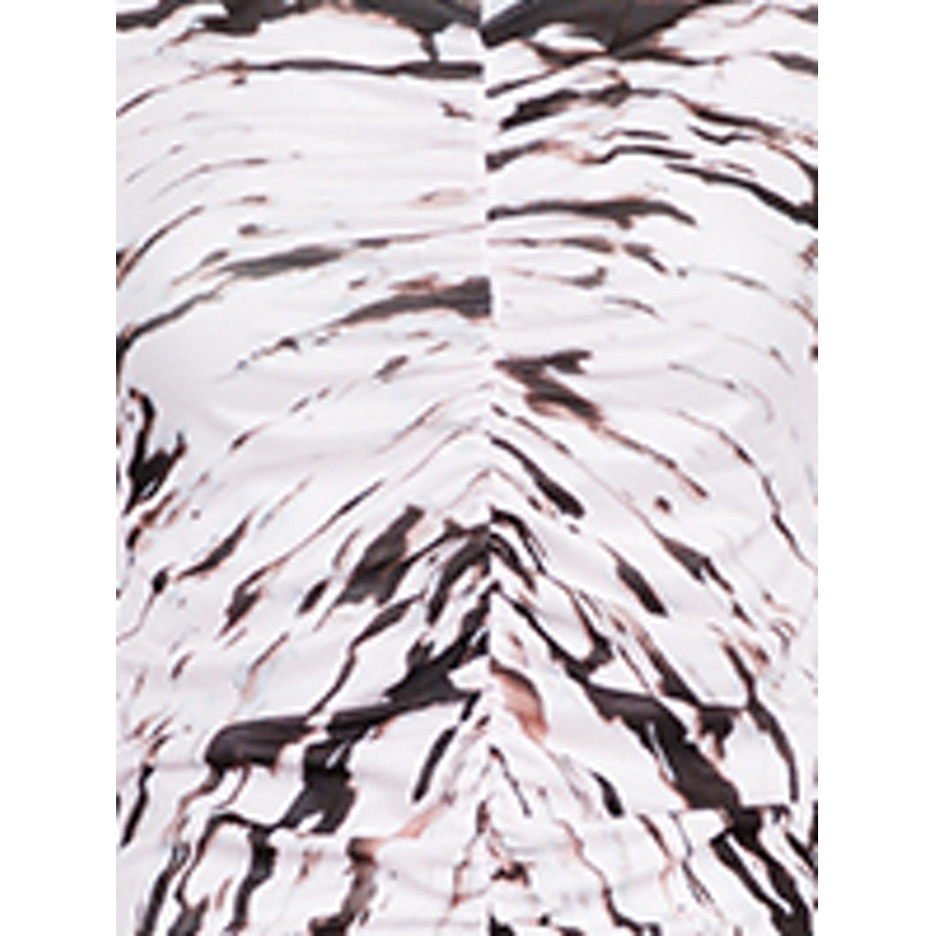 Neo Noir Bea tie dye mesh blouse Skjorter og bluser Powder