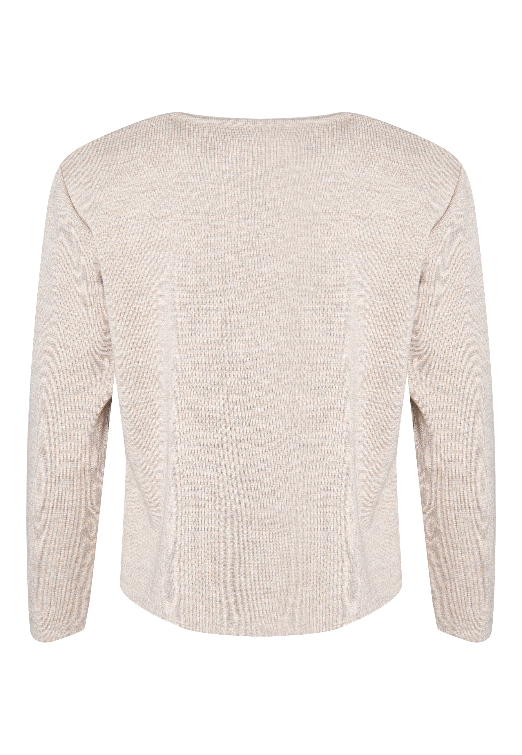 Lind Beth Knit Pullover 16 Spago sand