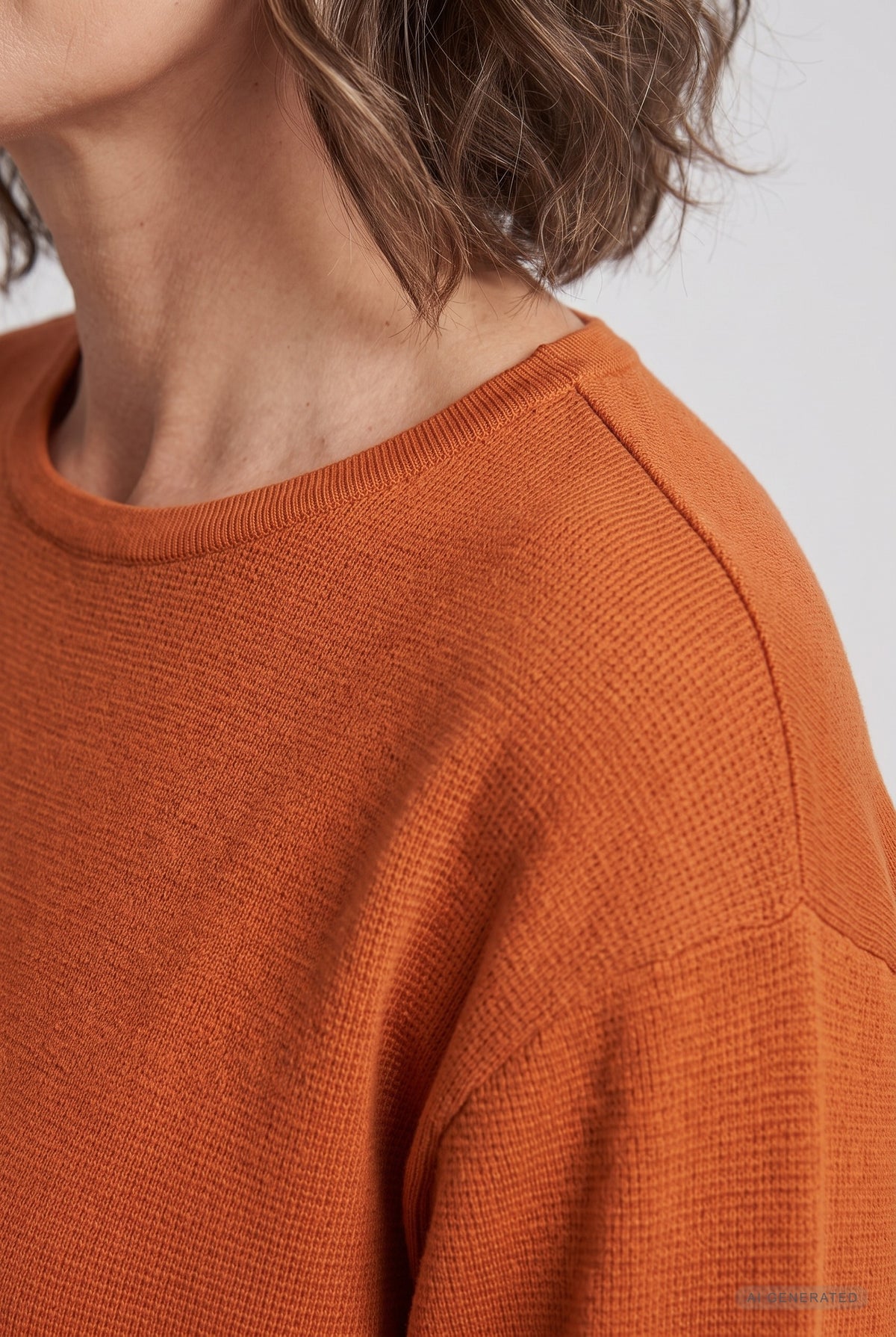 Lind Beth Knit Pullover 299 Orange