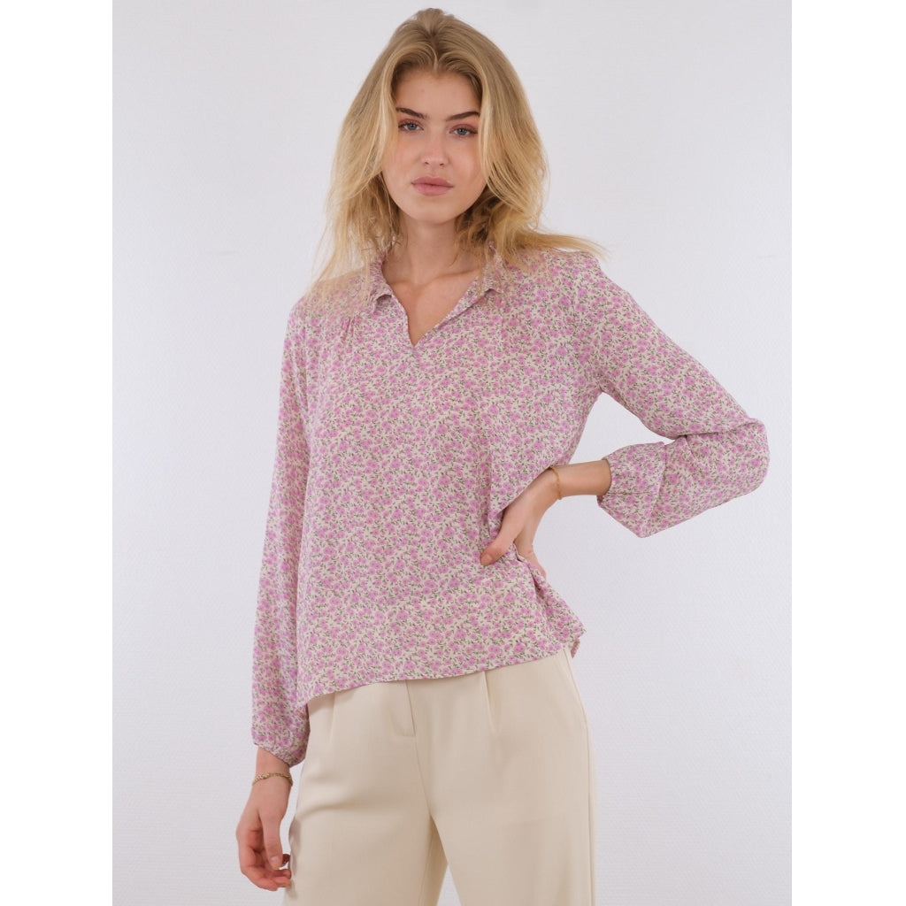 Neo Noir Bisa camellia blouse Skjorter og bluser Light pink