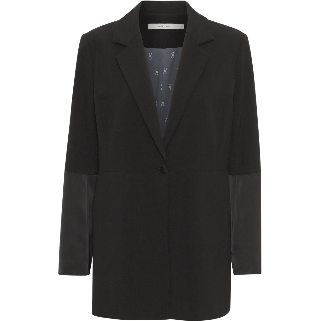 Costamani Boss blazer Blazer Black satin
