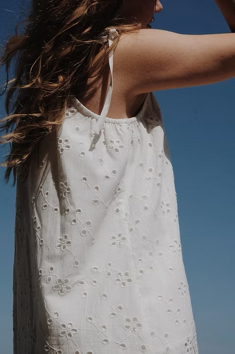 Femme Facon - Mirsa sl singlet top med flæser.