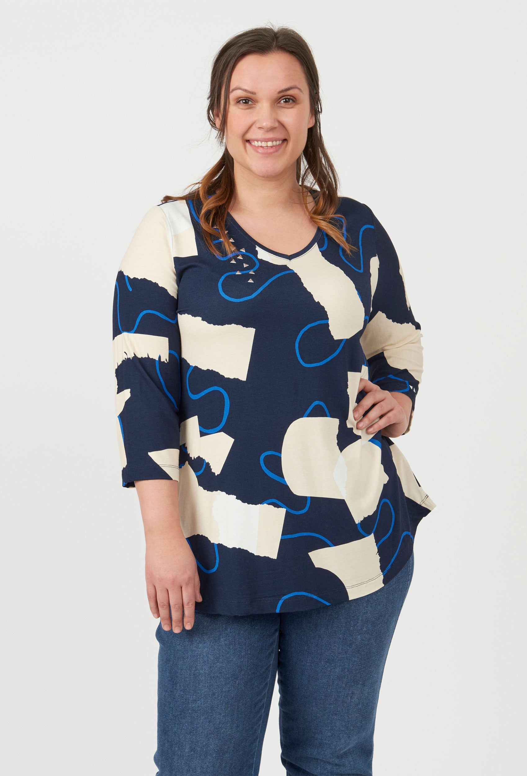 Chalou CHAnita T-Shirt 020 Navy