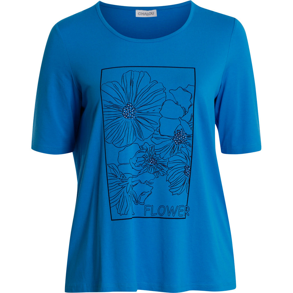 Chalou CHFreia Skjortebluser 028 Blue
