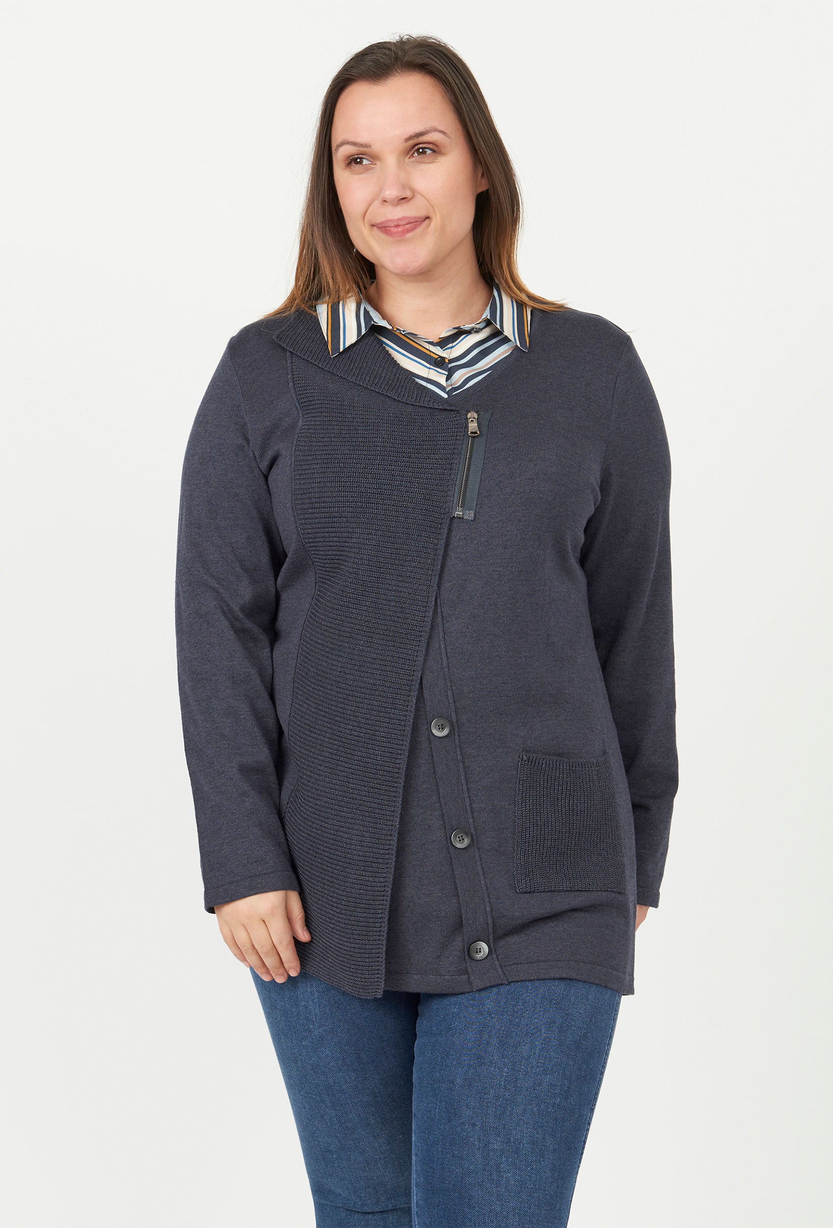 Chalou CHHadia Knit Cardigan 020 Navy