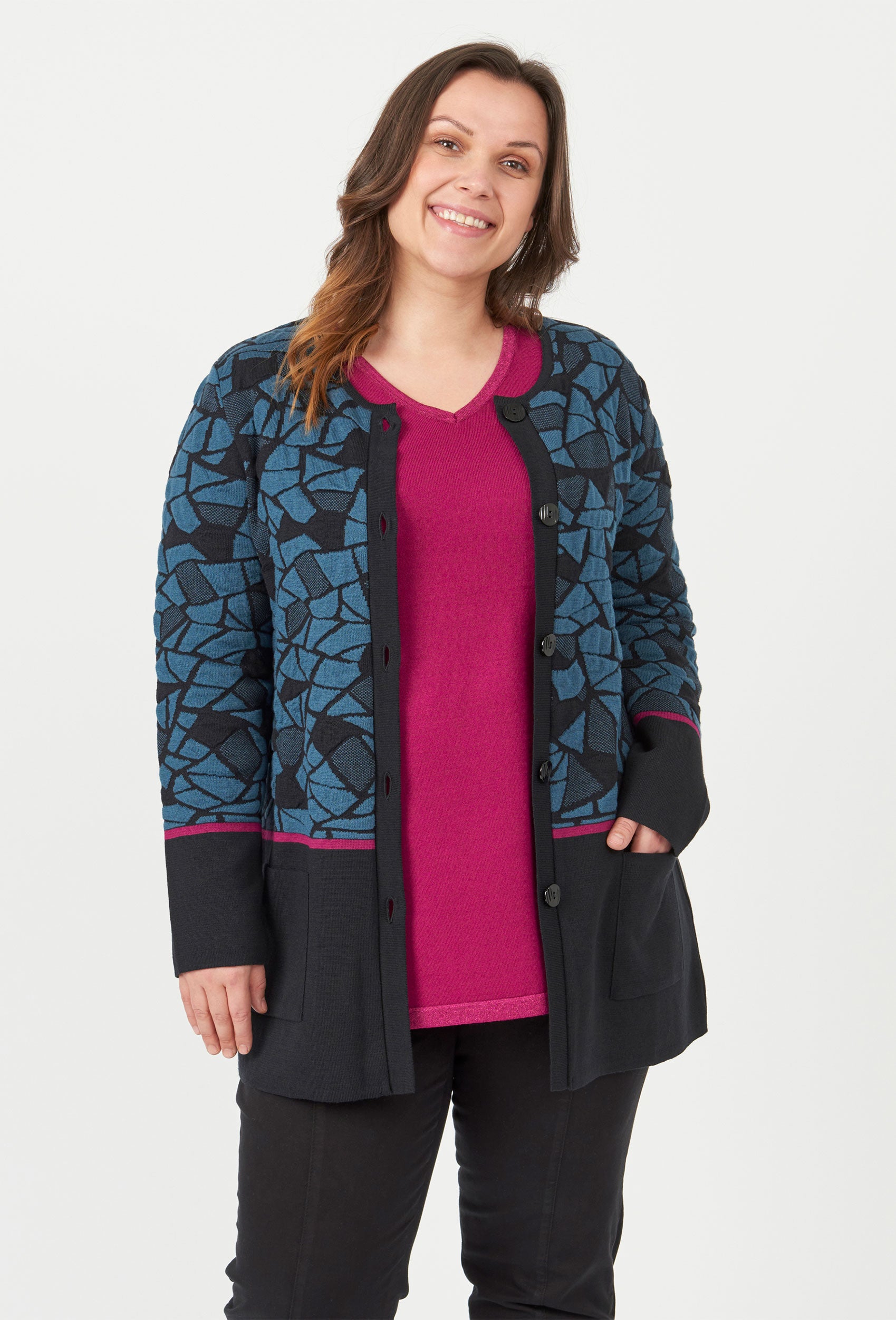 Chalou CHJanette Knit Pullover 012 Petrol