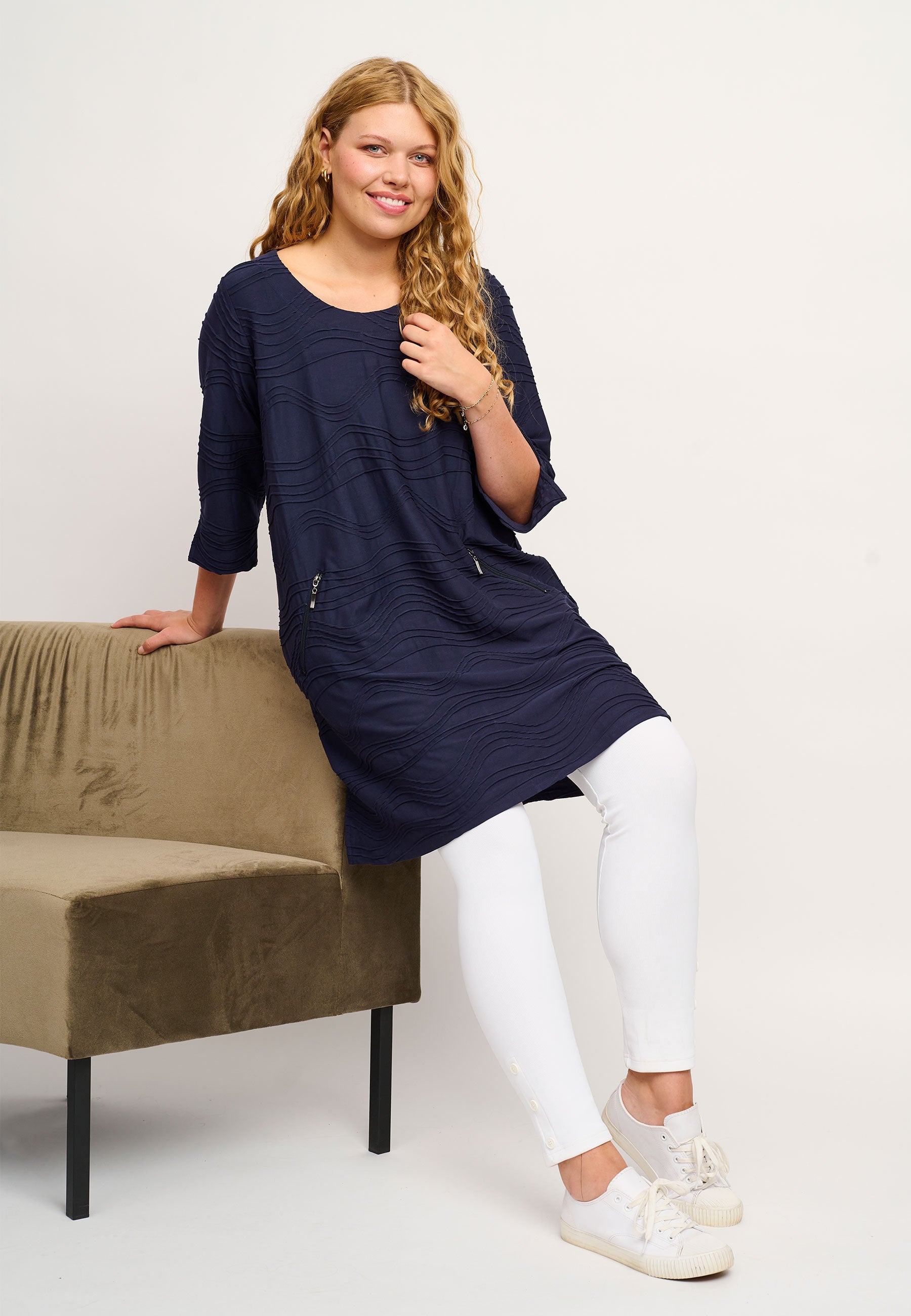 Chalou CHMagny Kjoler 5999 NAVY BLUE