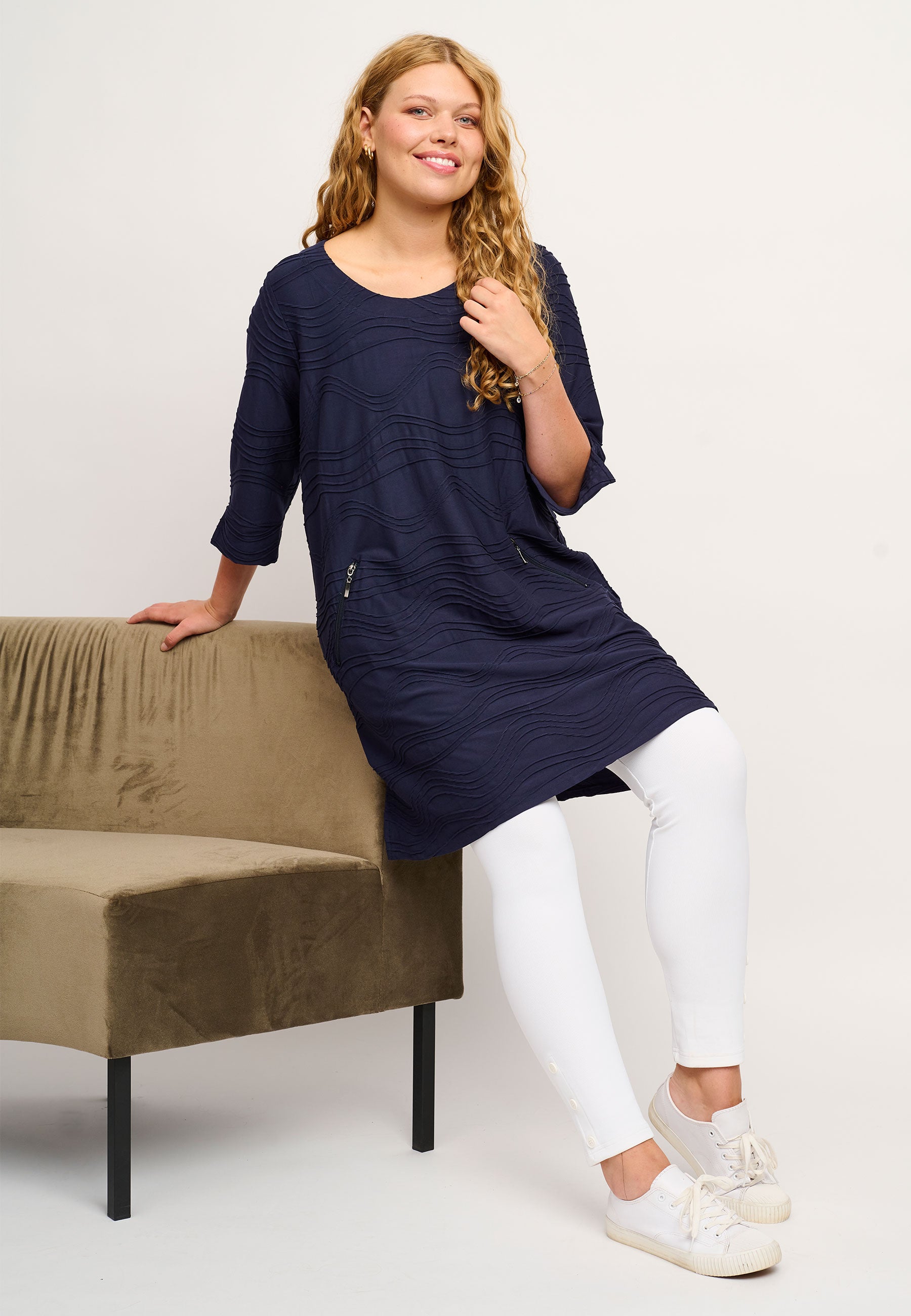 Chalou CHMagny Kjoler 5999 NAVY BLUE