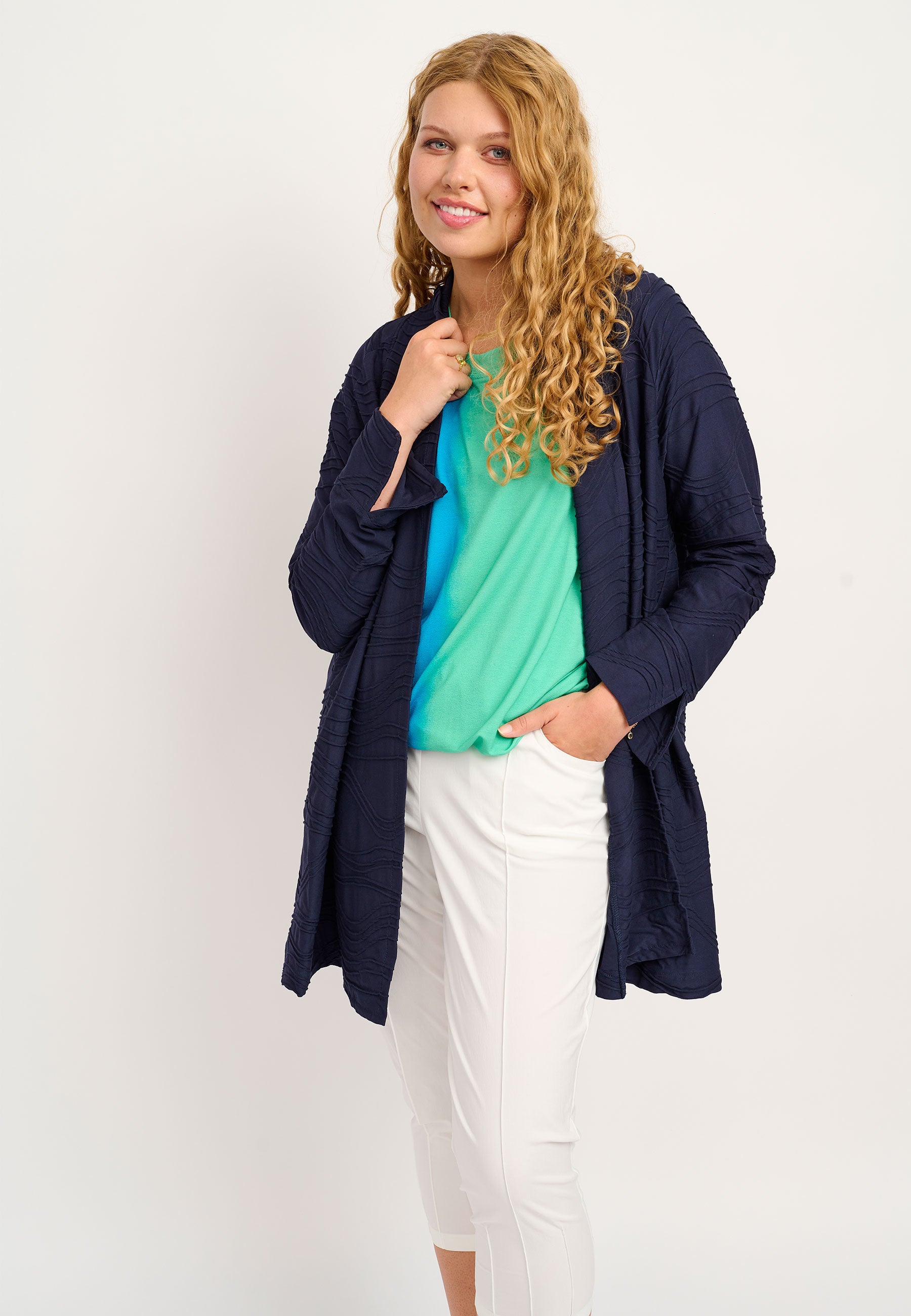 Chalou CHMaibritt Cardigan 5999 NAVY BLUE